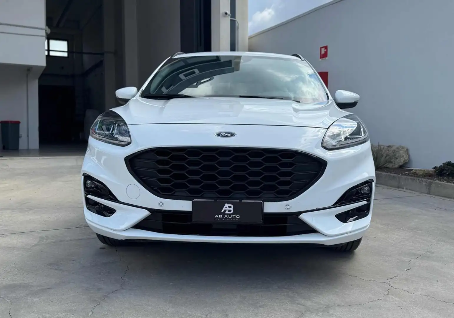 Ford Kuga 2.0 EcoBlue 120 CV aut. 2WD ST-Line Bianco - 2