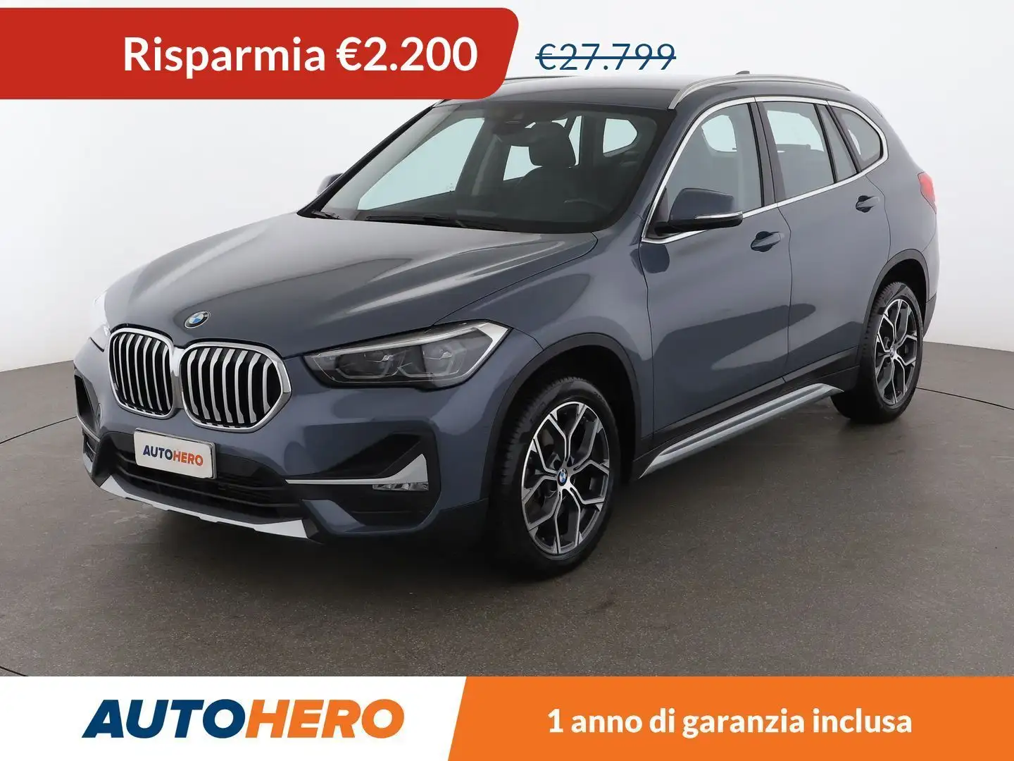 BMW X1 xDrive 20d xLine Grigio - 1