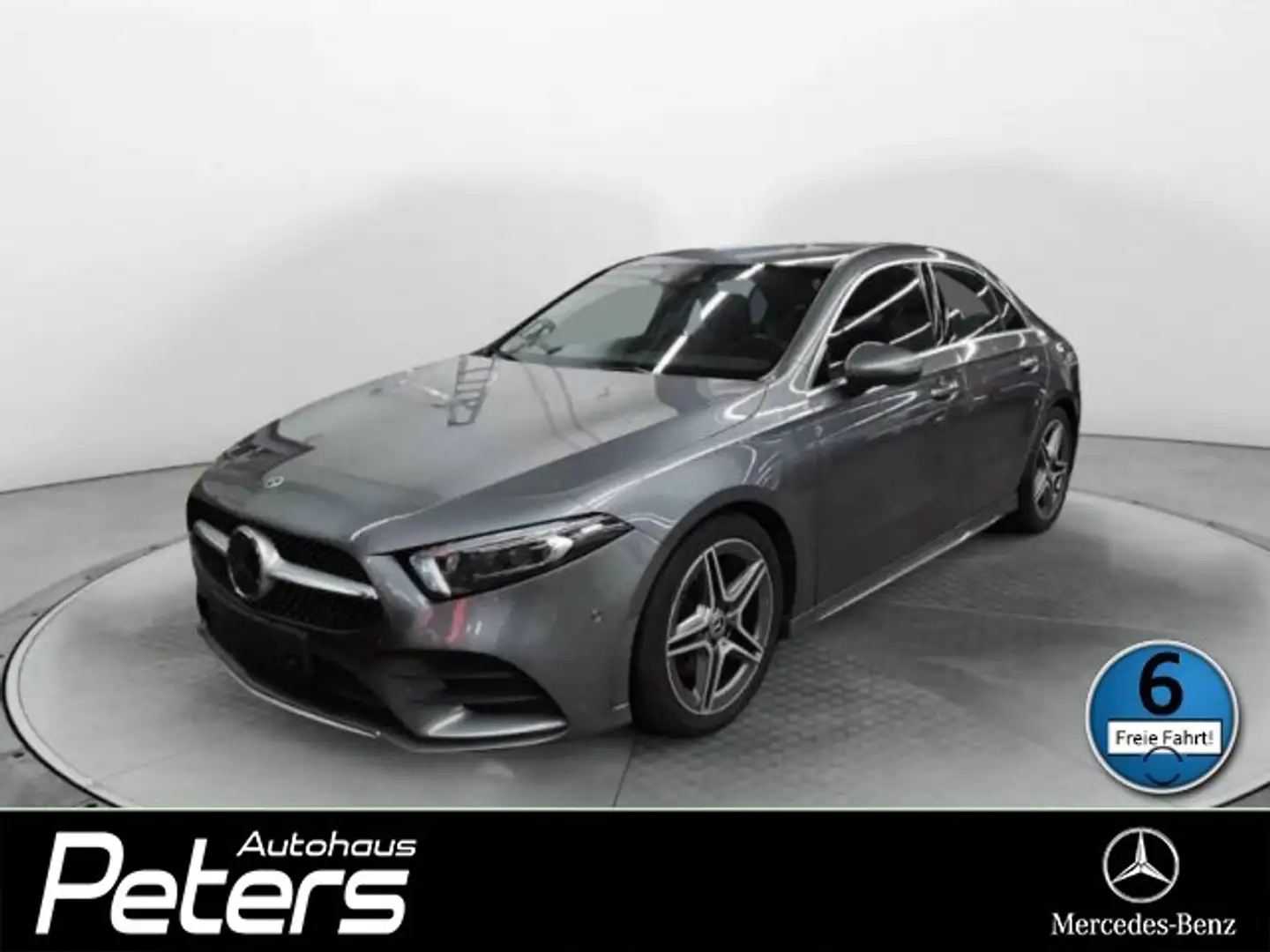 Mercedes-Benz A 220 A 220 d 4M Limousine AMG Distr./Multibeam/Kamera Grau - 1