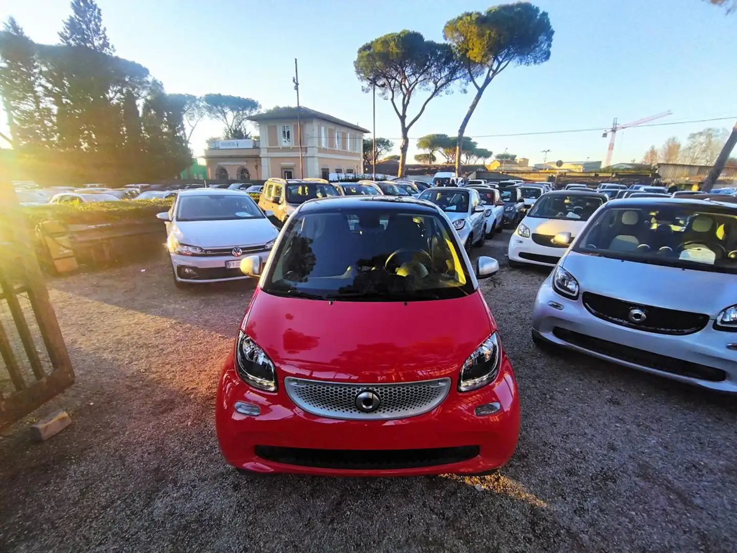 smart forTwo 1.0cc PASSION 71cv TETTO PANORAMICO BLUETOOTH Red - 2
