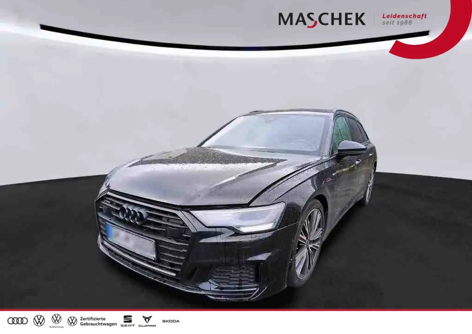 Audi A6 Avant S Line 55 TFSI quat HUD Memory ACC RearView Schwarz - 1