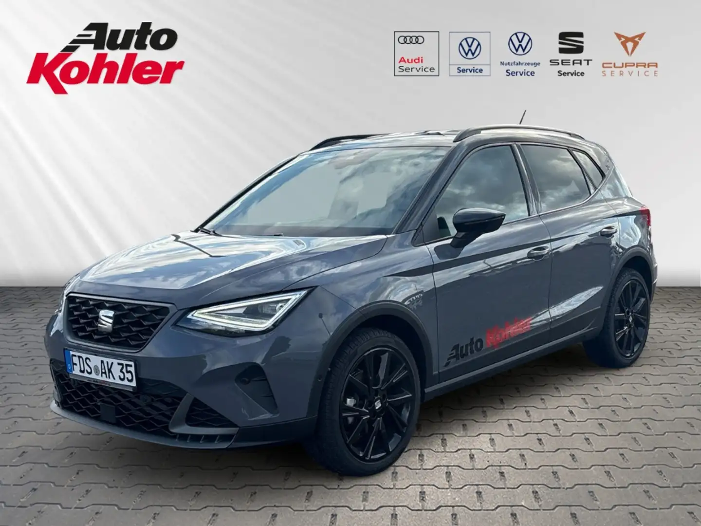 SEAT Arona FR 1.0 TSI ACC LED Travel Assist Full Link Grau - 1