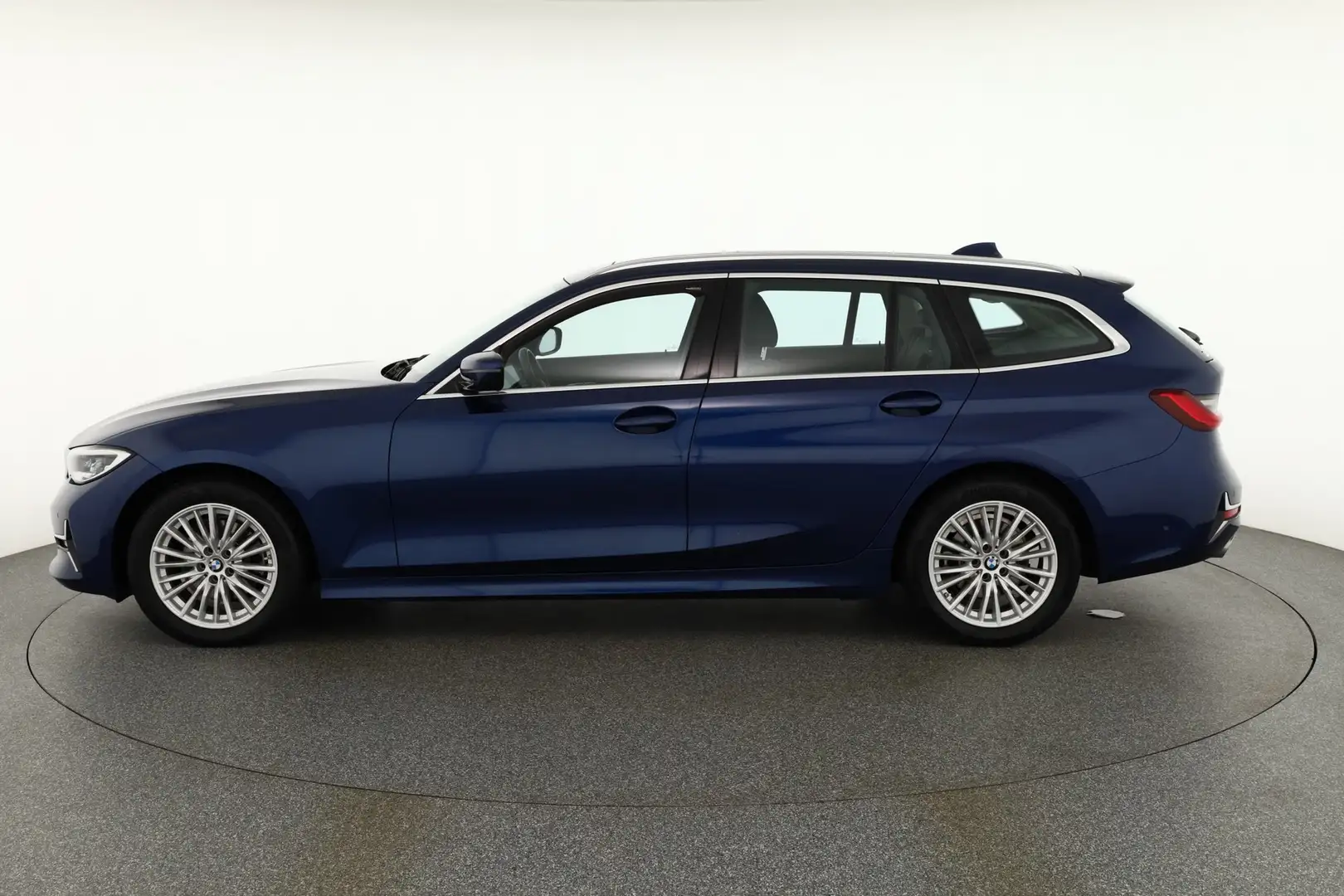 BMW 320 320d Touring Luxury Line Laser Navi Panorama DAB Blau - 2