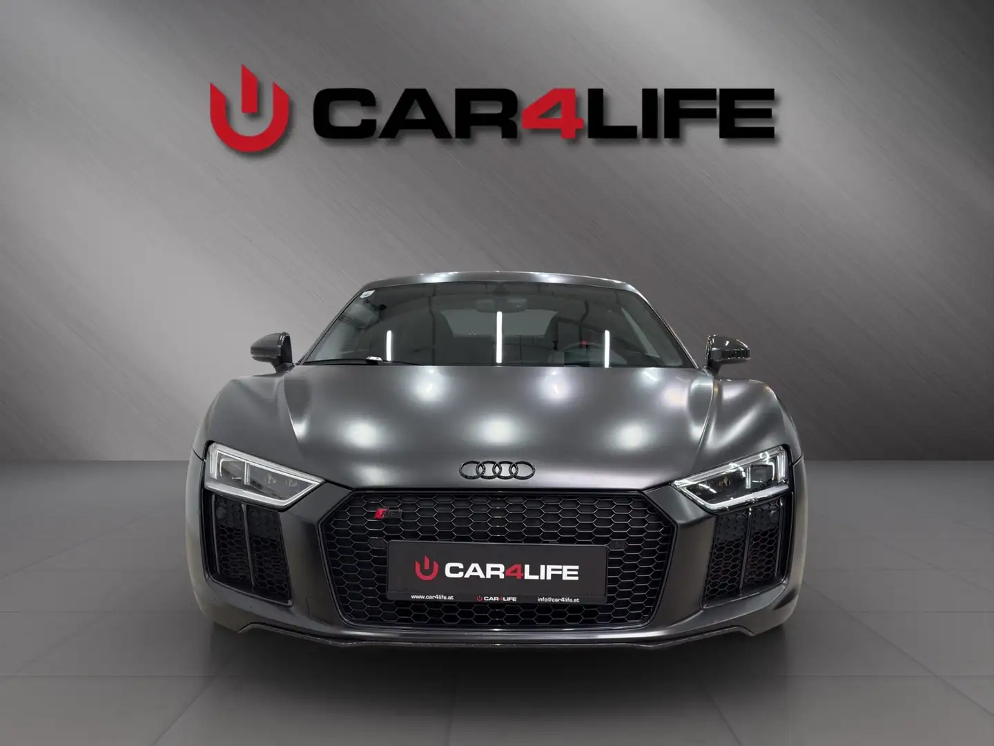 Audi R8 Coupé plus 5,2 FSI quattro S-tronic *Gewinde*Klap Schwarz - 2