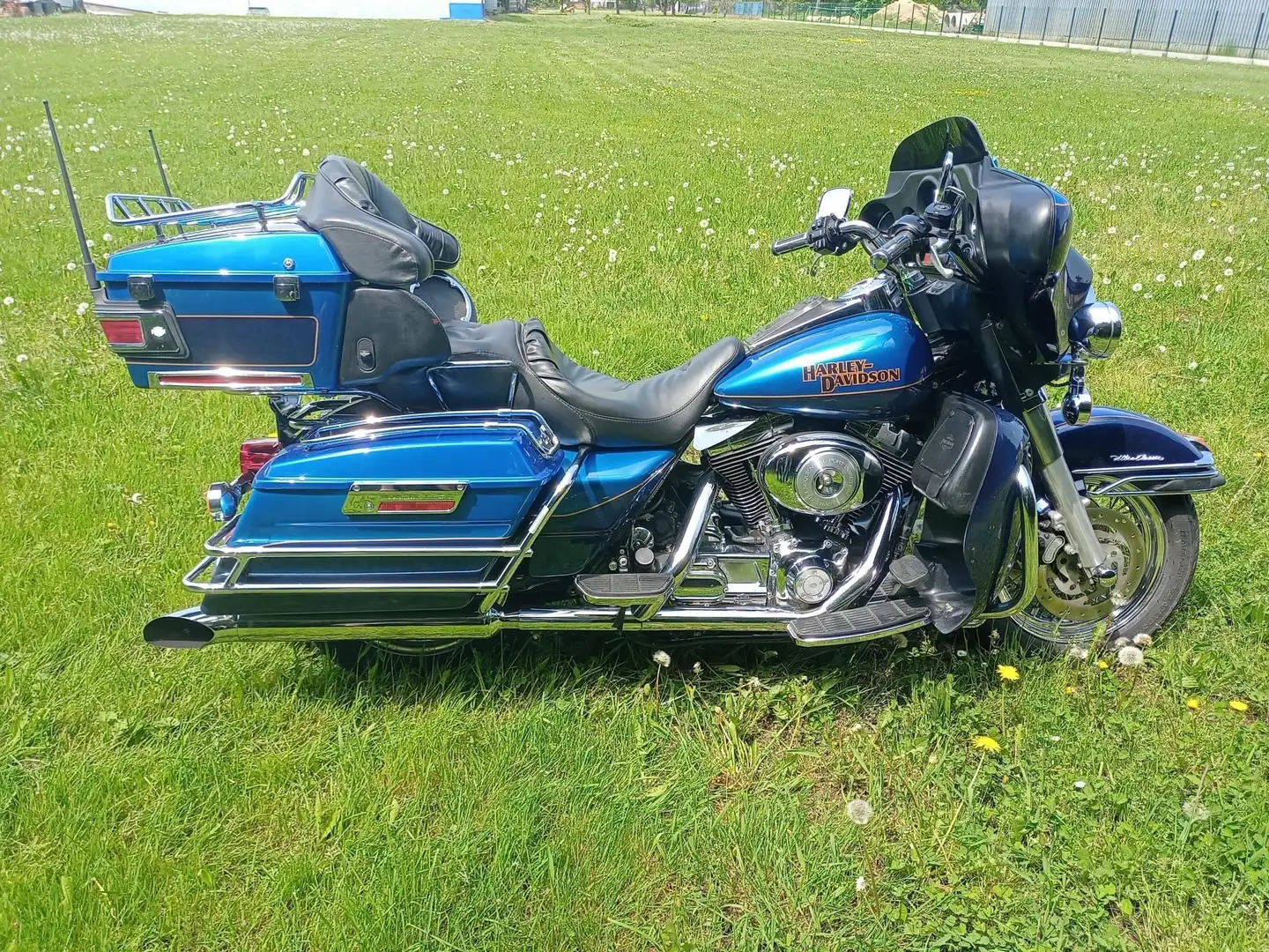 Harley-Davidson Electra Glide Azul - 1