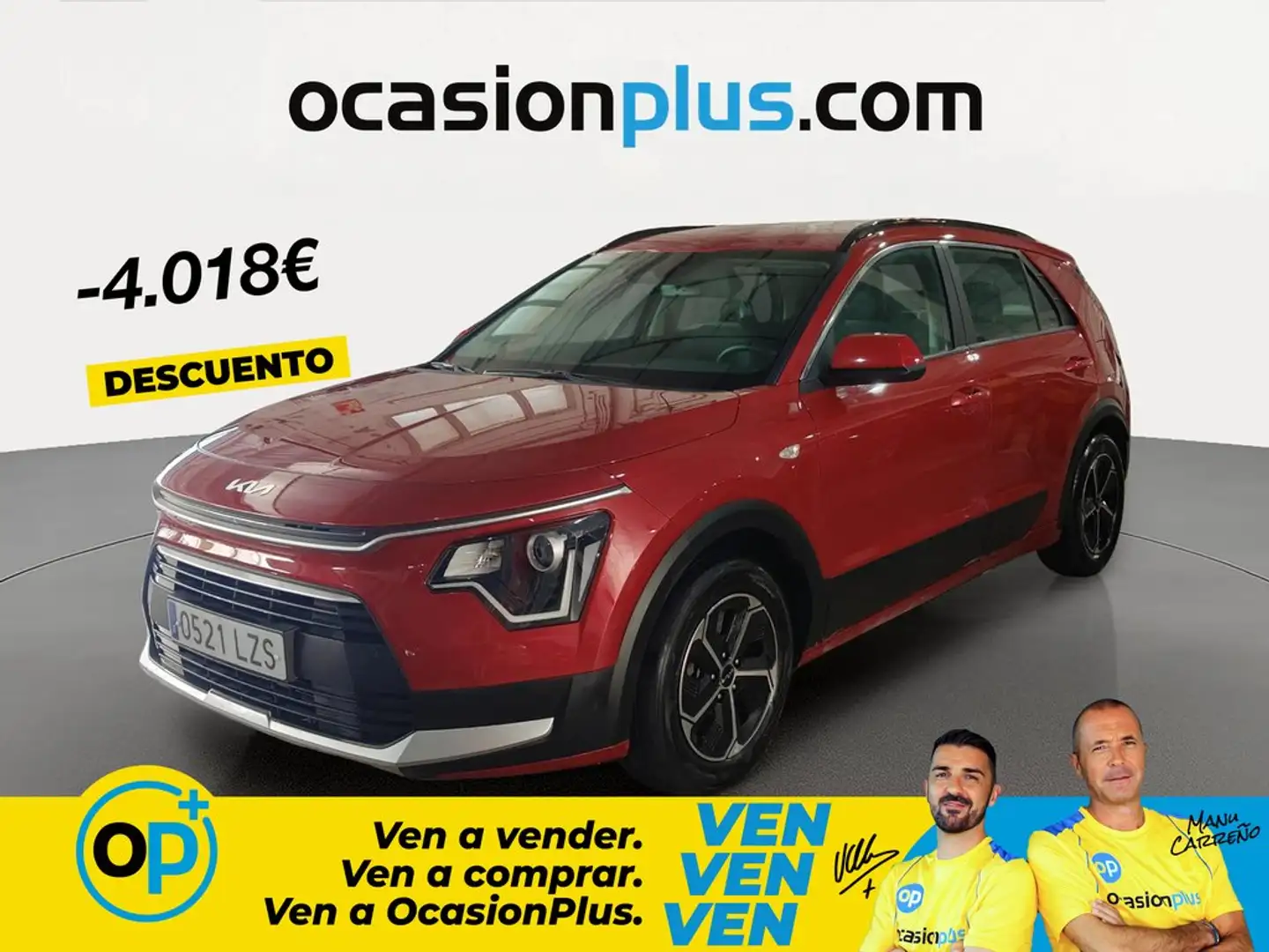 Kia Niro 1.6 HEV Concept 141 Rojo - 1