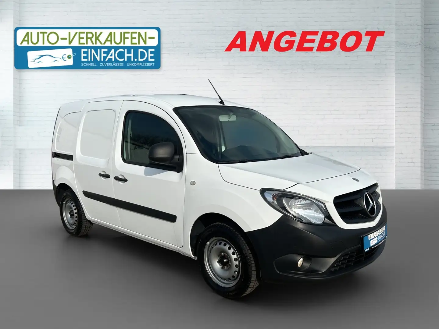 Mercedes-Benz Citan 109 CDI,Navi,Klima,Mwst,Scheckheft,TÜV,Garantie Blanc - 1