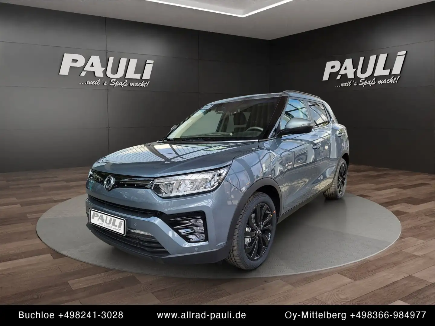 SsangYong Tivoli 1.5 T-GDI Blackline | Automatik Gris - 1