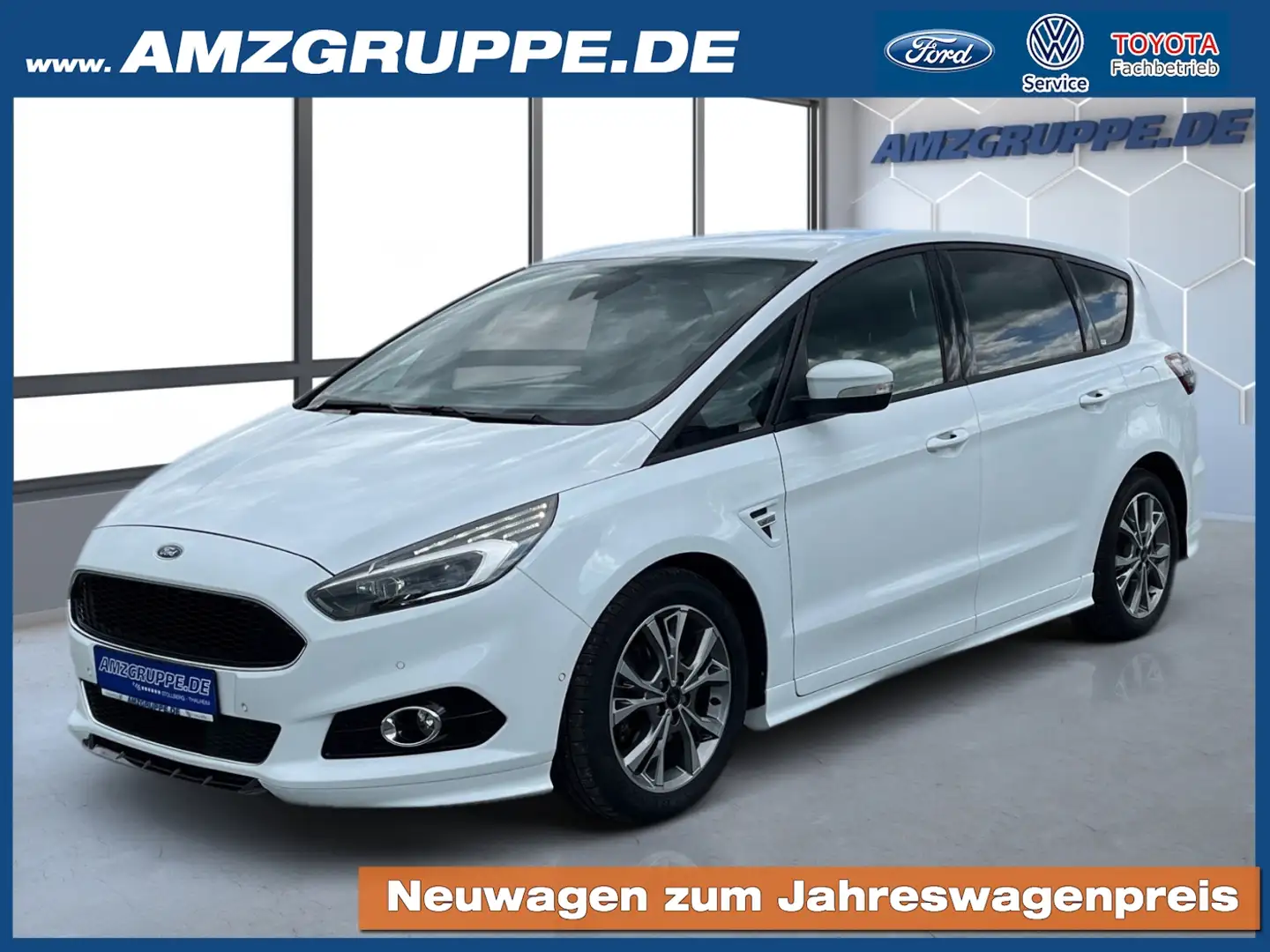 Ford S-Max ST-Line 1.5 EB 7-Sitzer+Kamera+Winterpak Blanco - 1