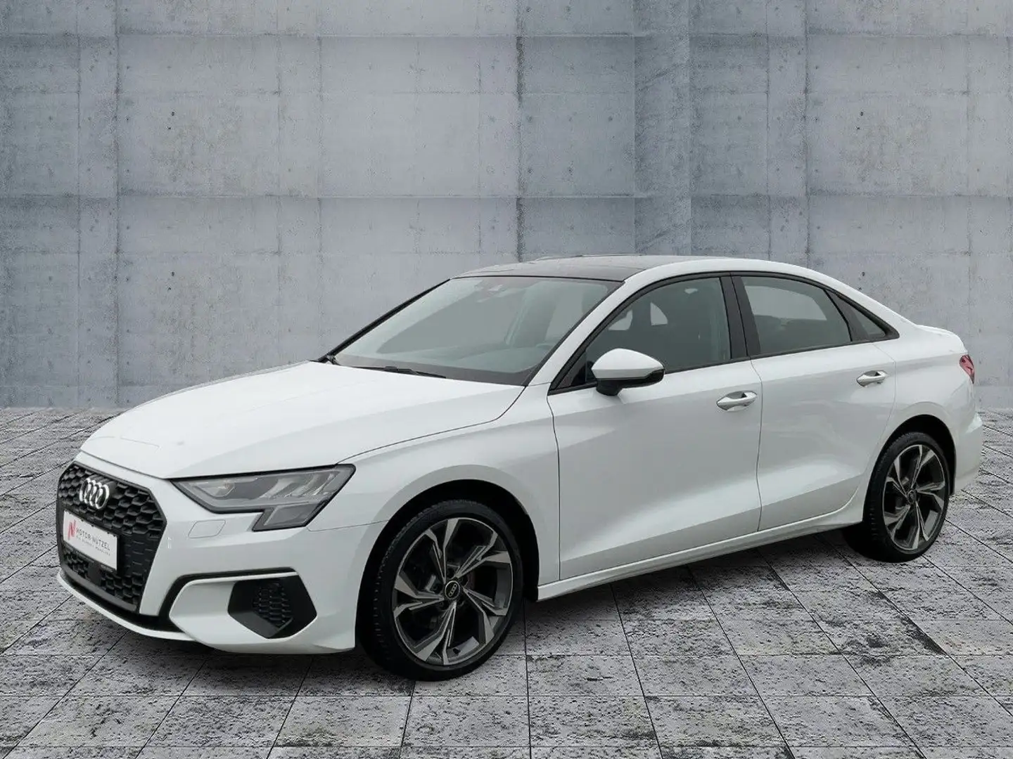 Audi A3 30 TFSI PDC+DAB+SHZ+PANO+18"LM+VC Weiß - 2