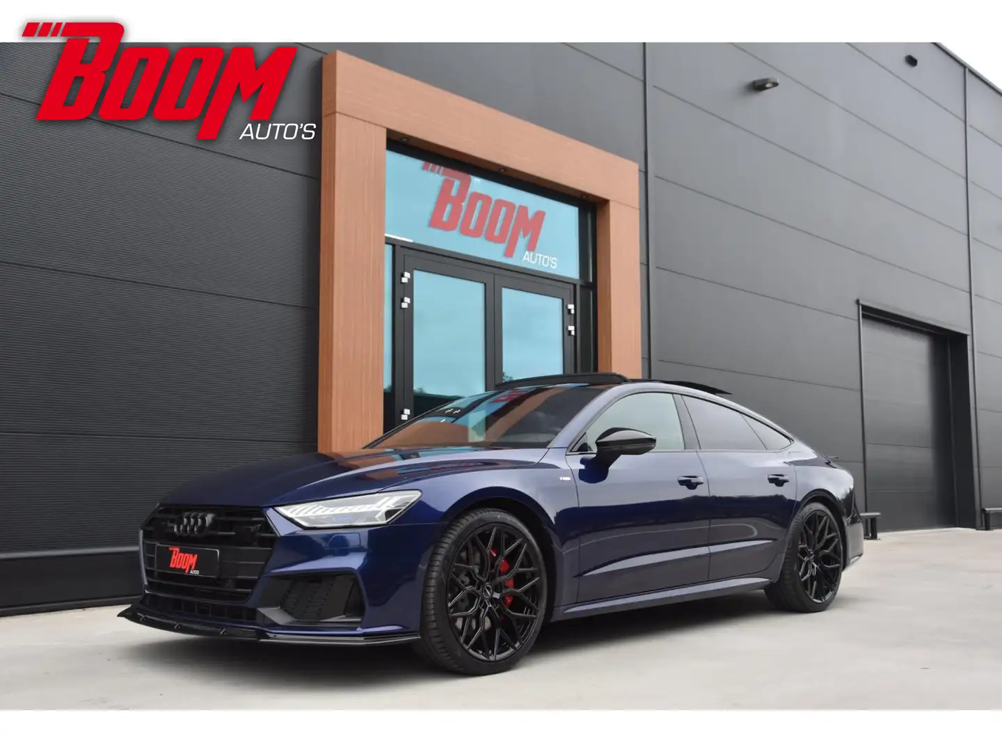 Audi A7 Sportback 55 TFSI e quattro Competition Black opti Bleu - 1
