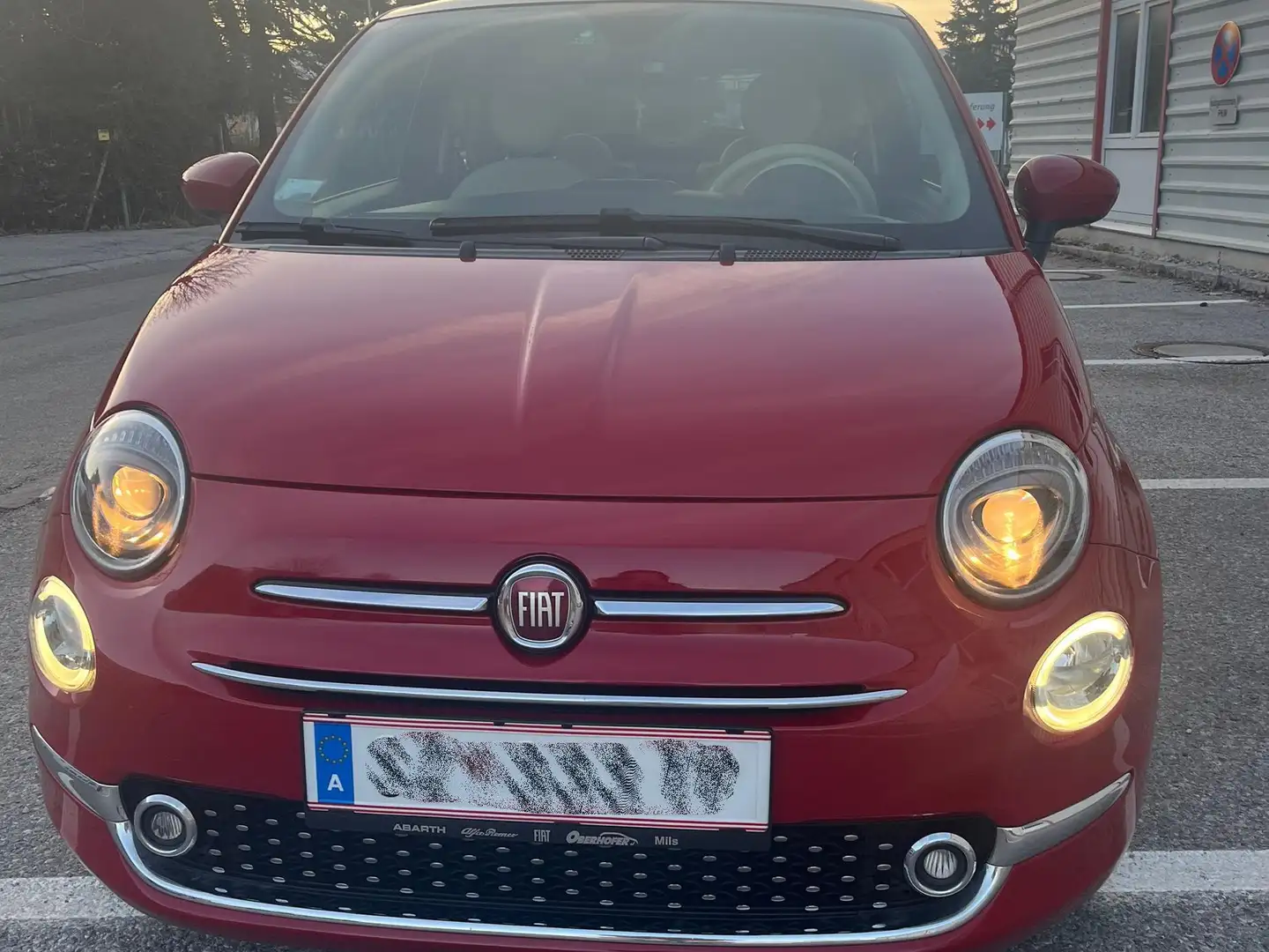 Fiat 500 500 1,2 69 Lounge Lounge Rot - 1