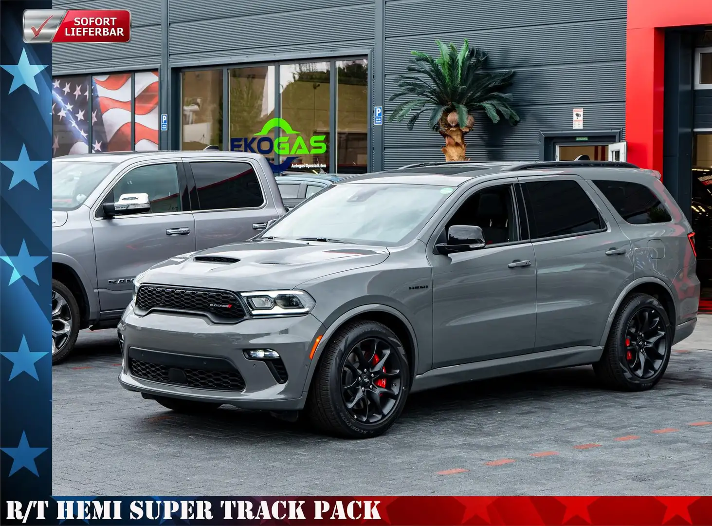 Dodge Durango 5,7l R/T,SRT Paket,Brembo,ACC,LPG Grigio - 1
