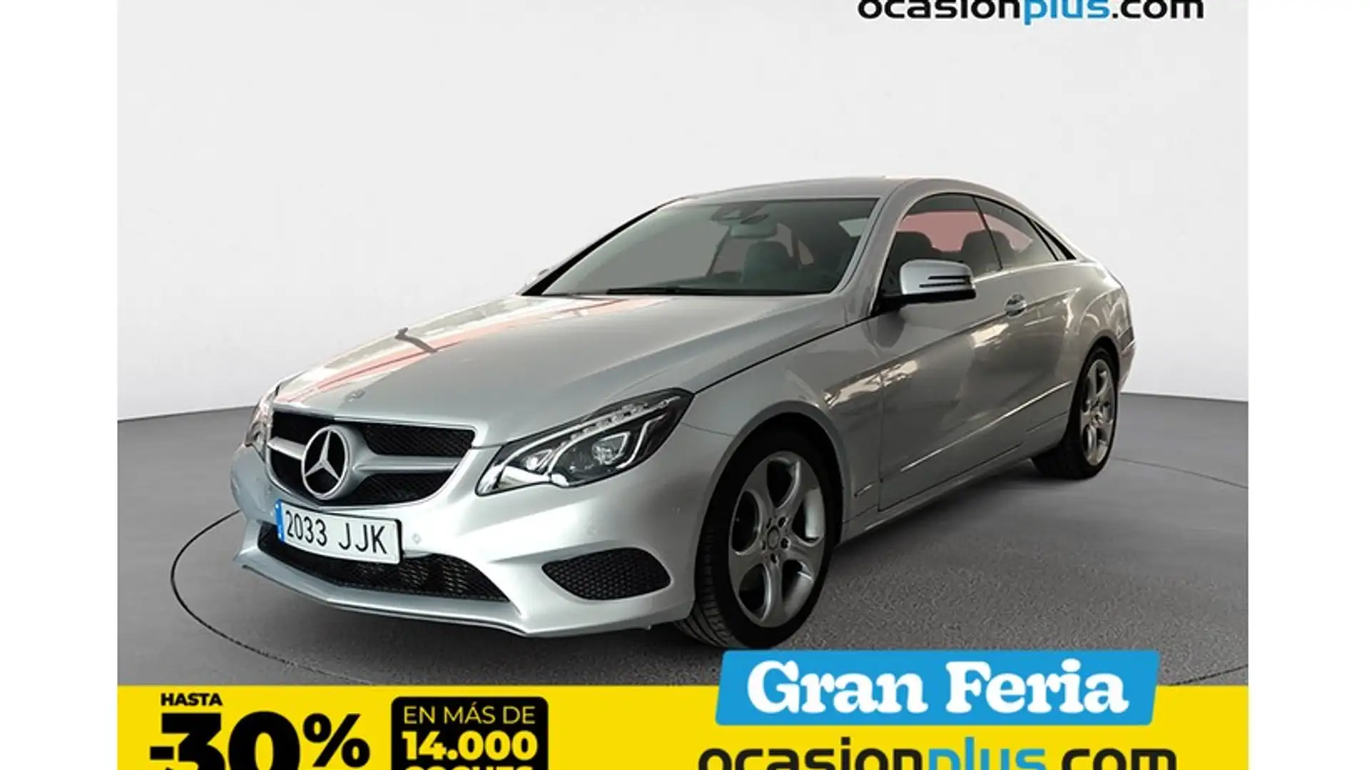 Mercedes-Benz E 220 Coupé 220CDI (4.75) Plateado - 1
