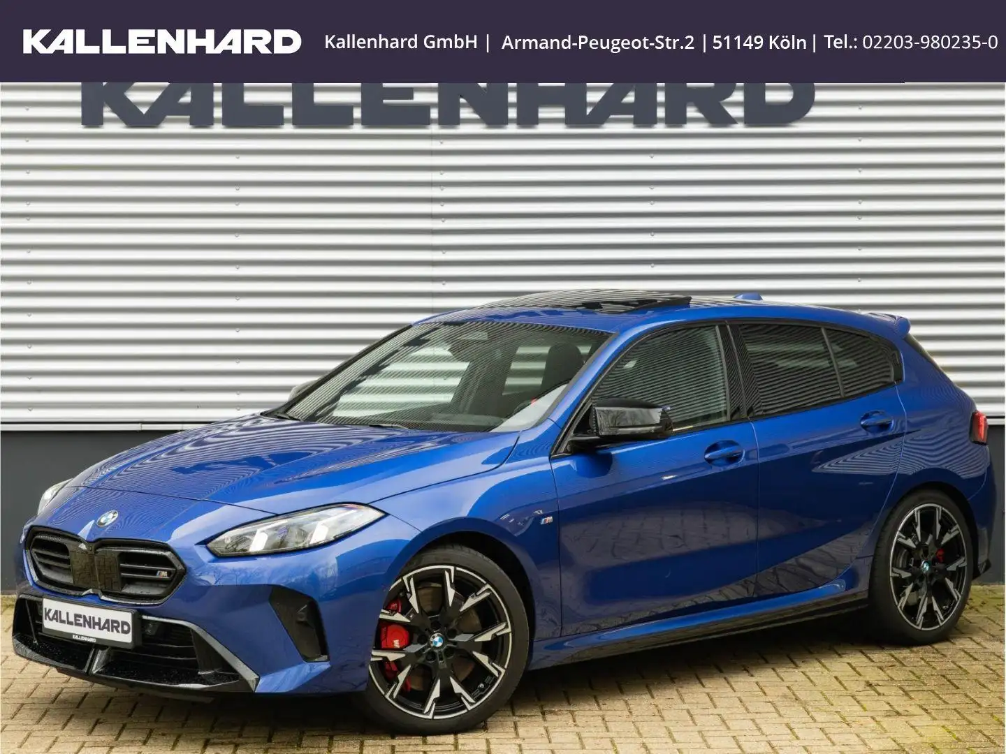 BMW 135 1 Serie M135 xDrive-Pano-Memory-ACC-Head-Up-Lenkra Bleu - 2