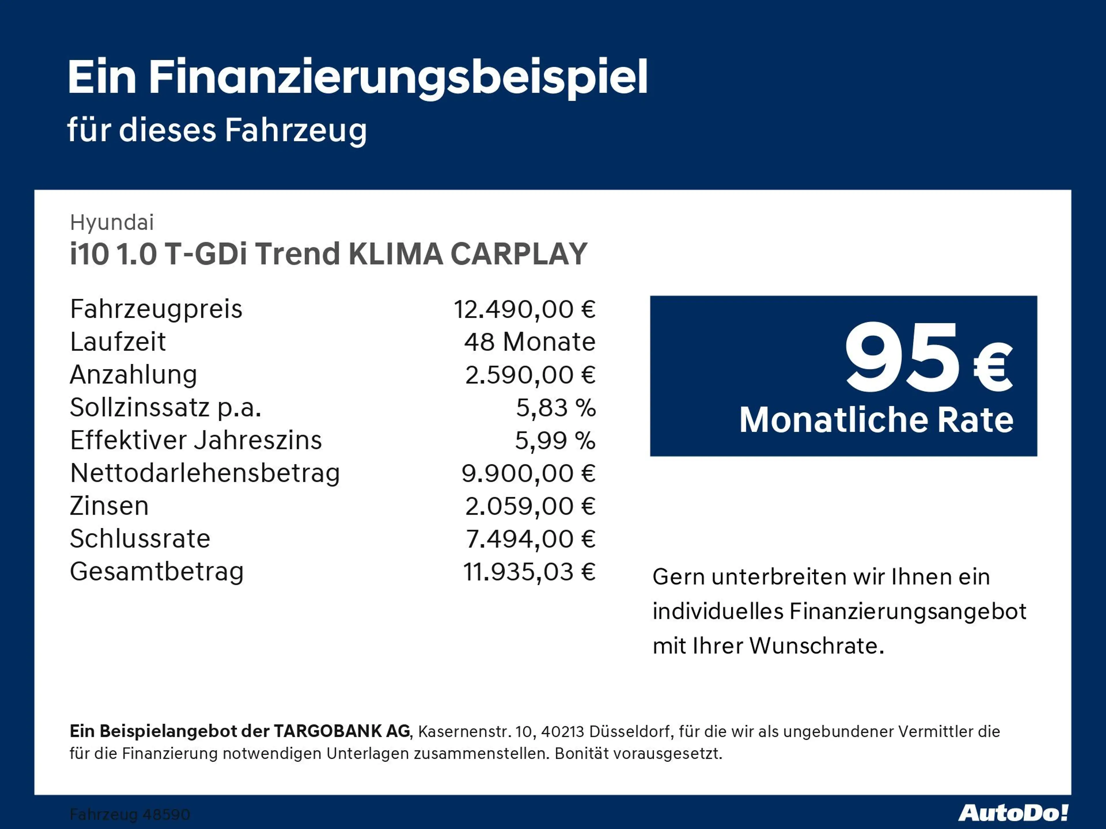 Hyundai i10 1.0 T-GDi Trend KLIMA CARPLAY Bluetooth — photo 2