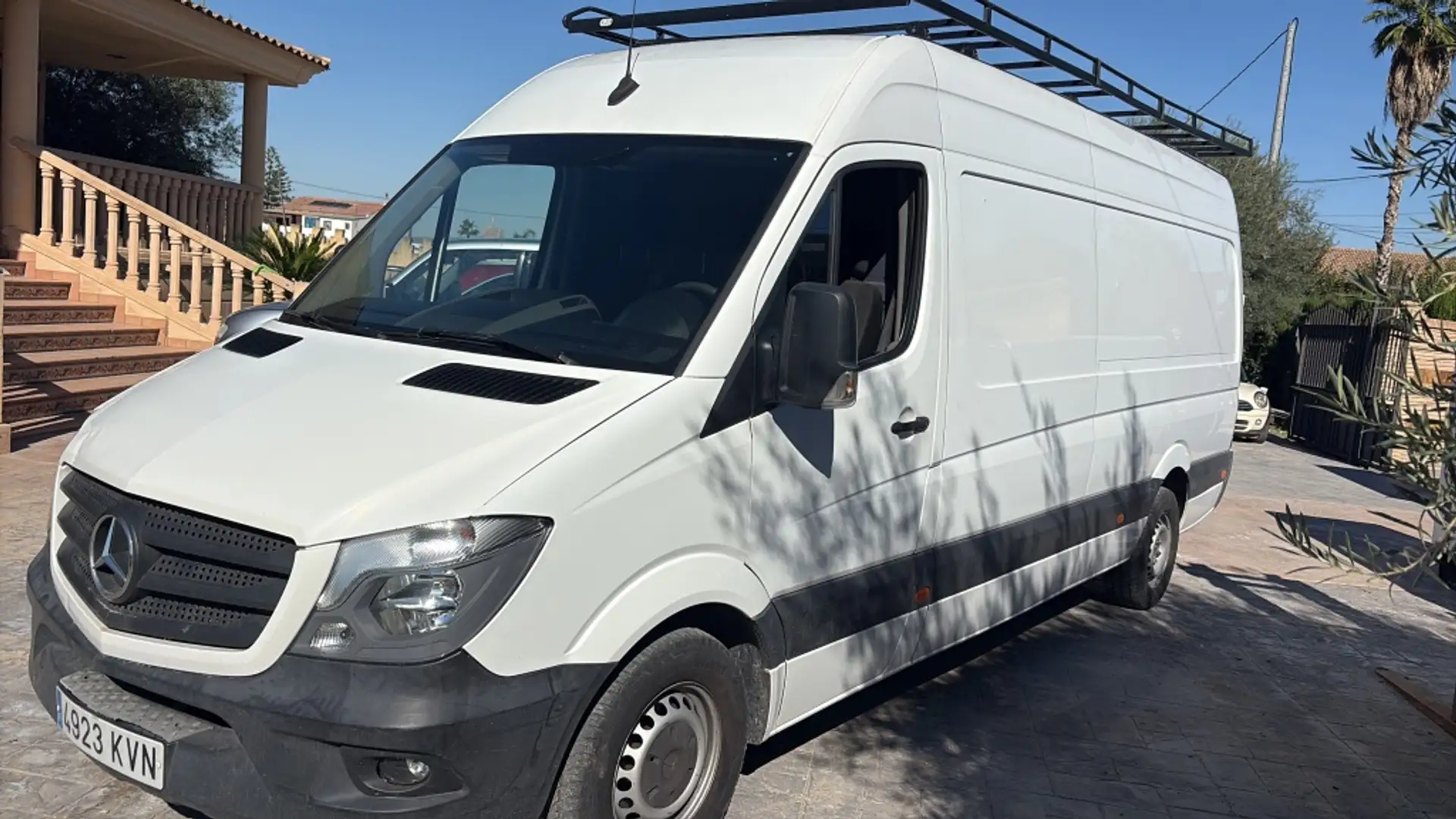 Mercedes-Benz Sprinter Furgón 314CDI Largo T.E. tT Blanco - 1