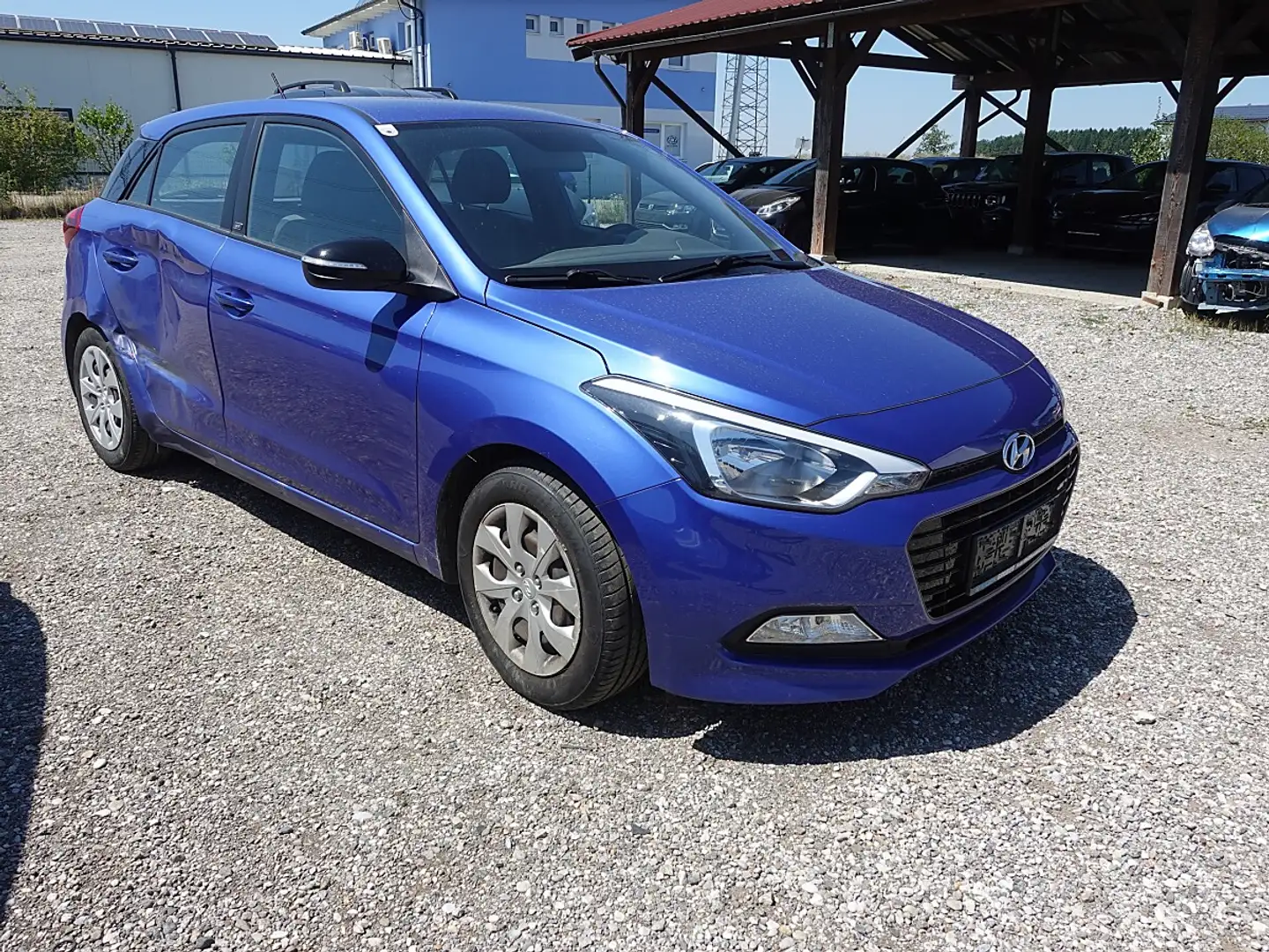 Hyundai i20 1,25 Blau - 2