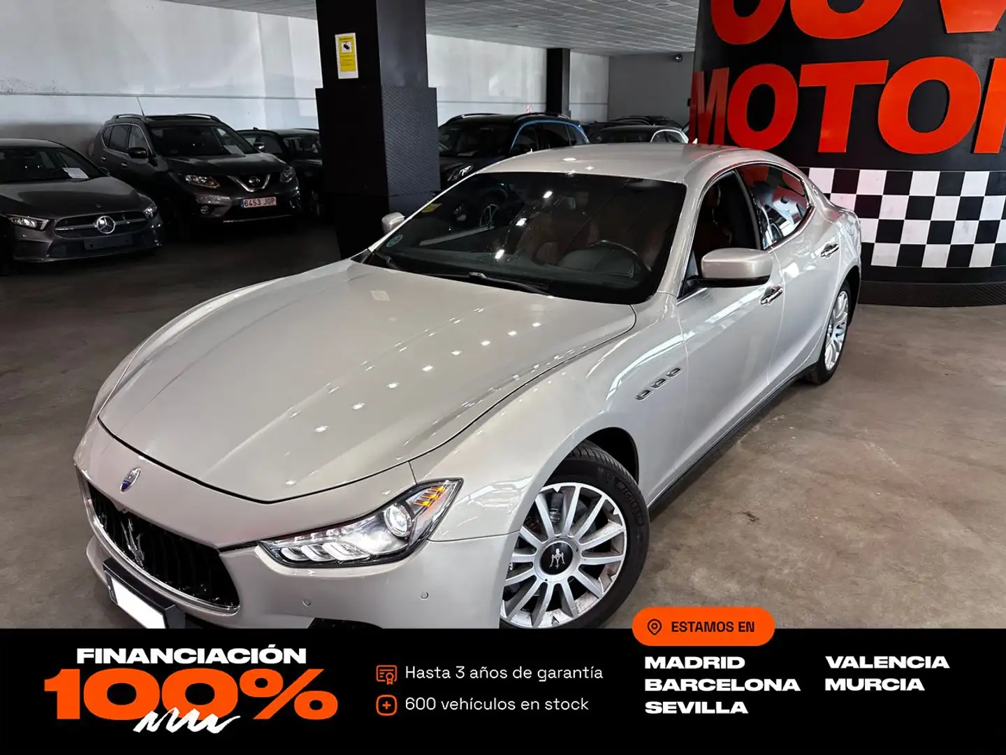 Maserati Ghibli 3.0 V6 DS 275CV RWD Beige - 1