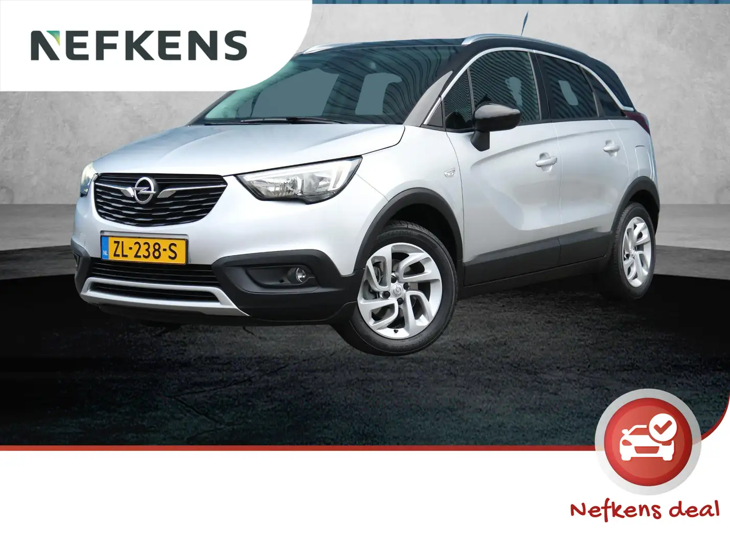 Opel Crossland X 110pk Turbo Innovation | 1ste eigenaar | Winterpak Gris - 1