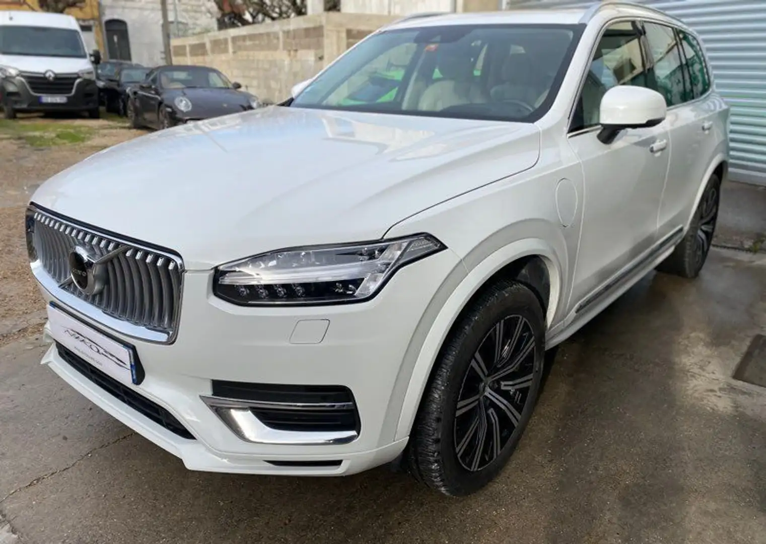 Volvo XC90 Hybride AWD T8 390Ch Inscription luxe 7 Places Blanc - 1