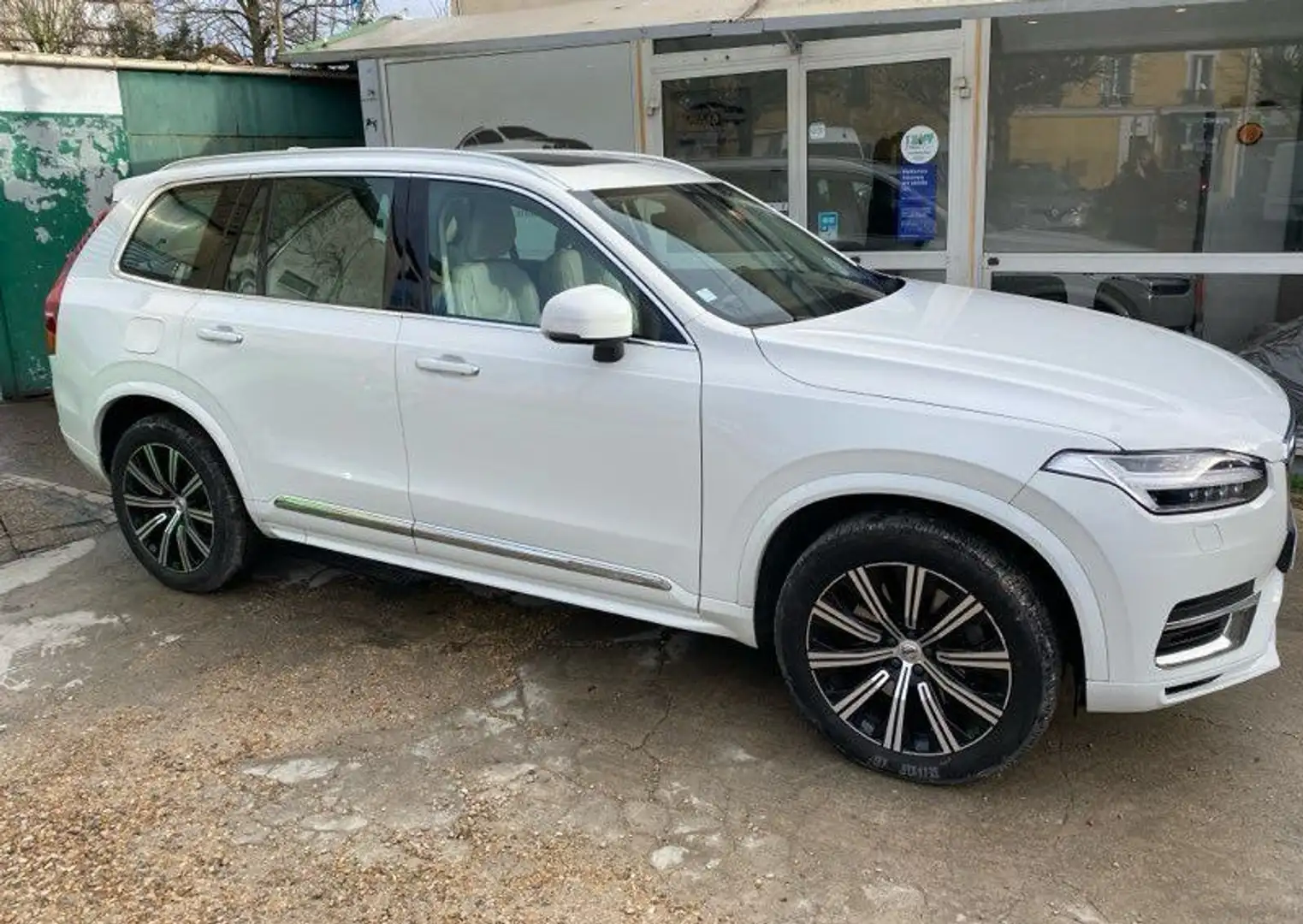Volvo XC90 Hybride AWD T8 390Ch Inscription luxe 7 Places Blanc - 2