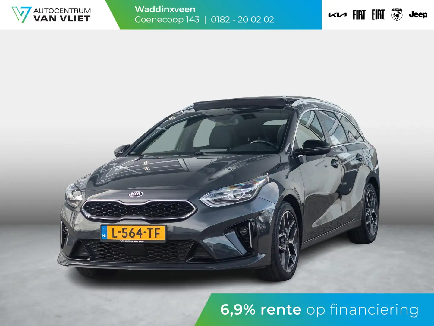 Kia Ceed SW / cee'd SW Sportswagon 1.0 T-GDi GT-Line l Navigatie l Stoel Gris - 1