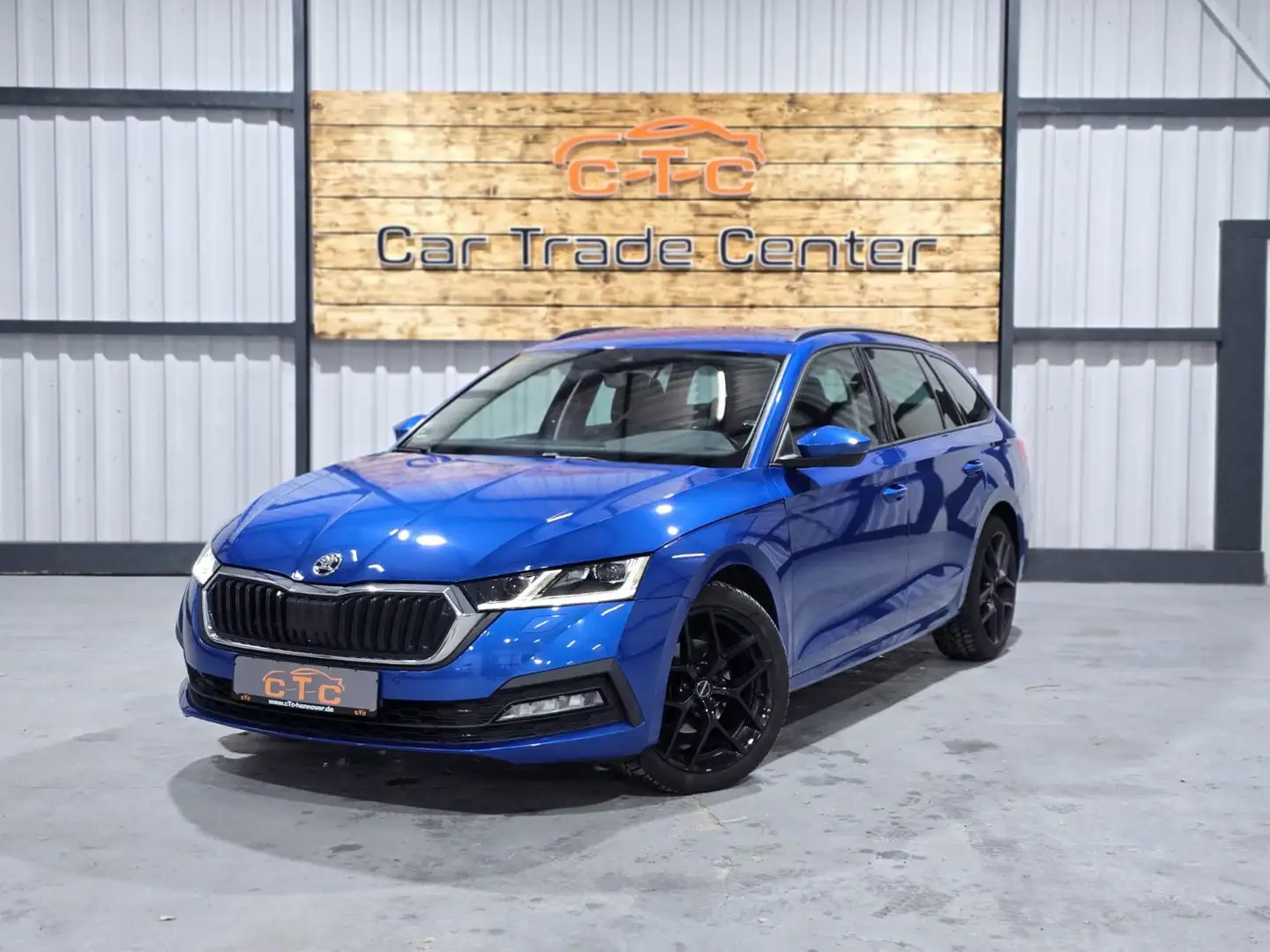 Skoda Octavia Combi/DSG/D.Cockpit/Matrix/8fach/TÜV-NEU Blau - 1