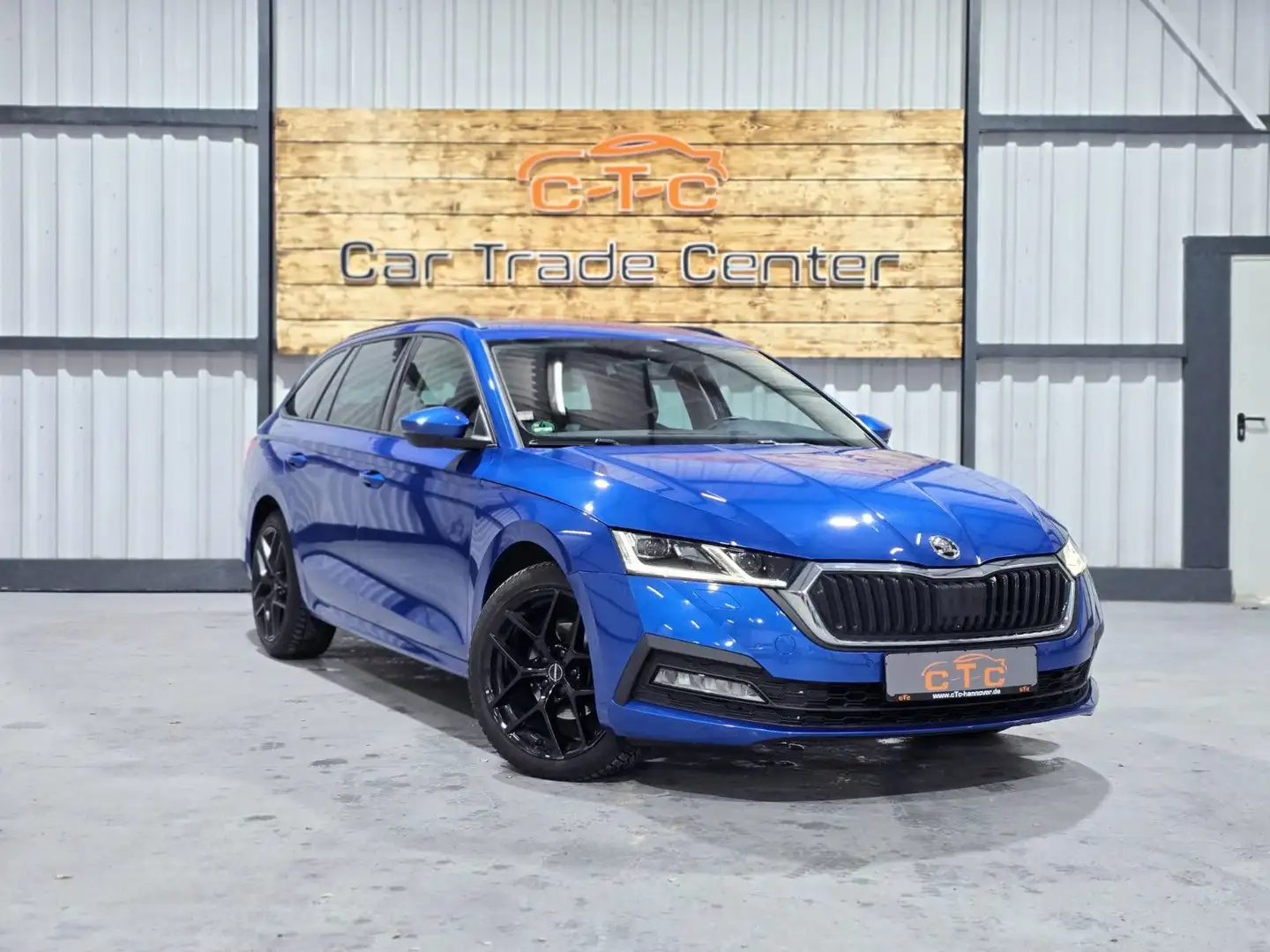 Skoda Octavia Combi/DSG/D.Cockpit/Matrix/8fach/TÜV-NEU Blau - 2