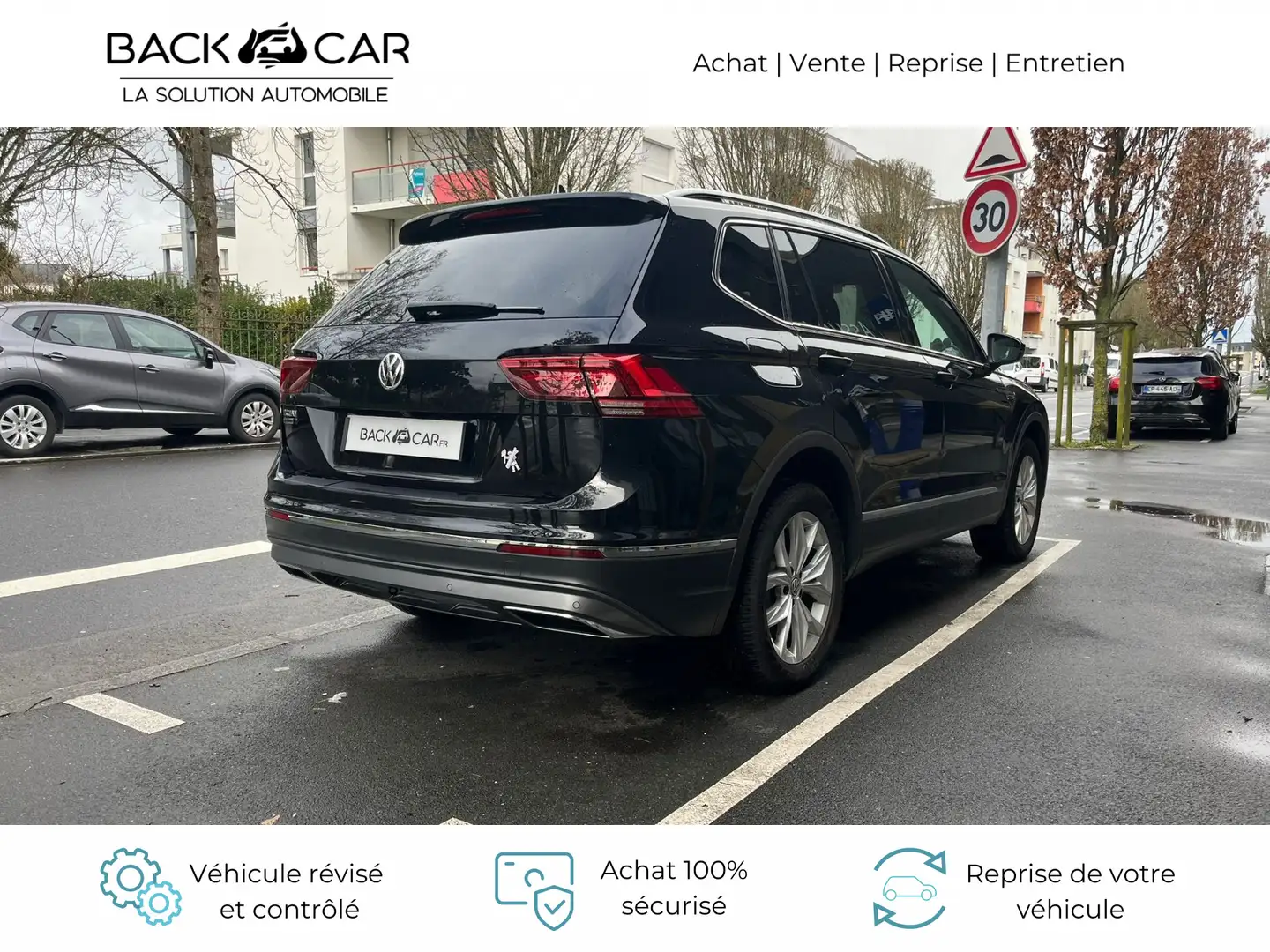 Volkswagen Tiguan Allspace 2.0 TDI 150 DSG7 Carat Schwarz - 2