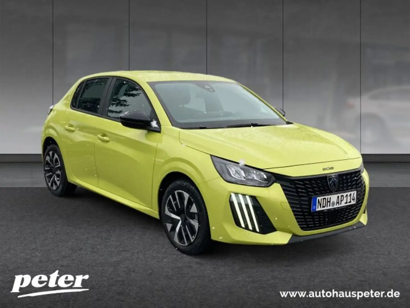 Peugeot 208 208 Active 100 EAT8 +Klima+SHZ+Tempomat Amarillo - 2