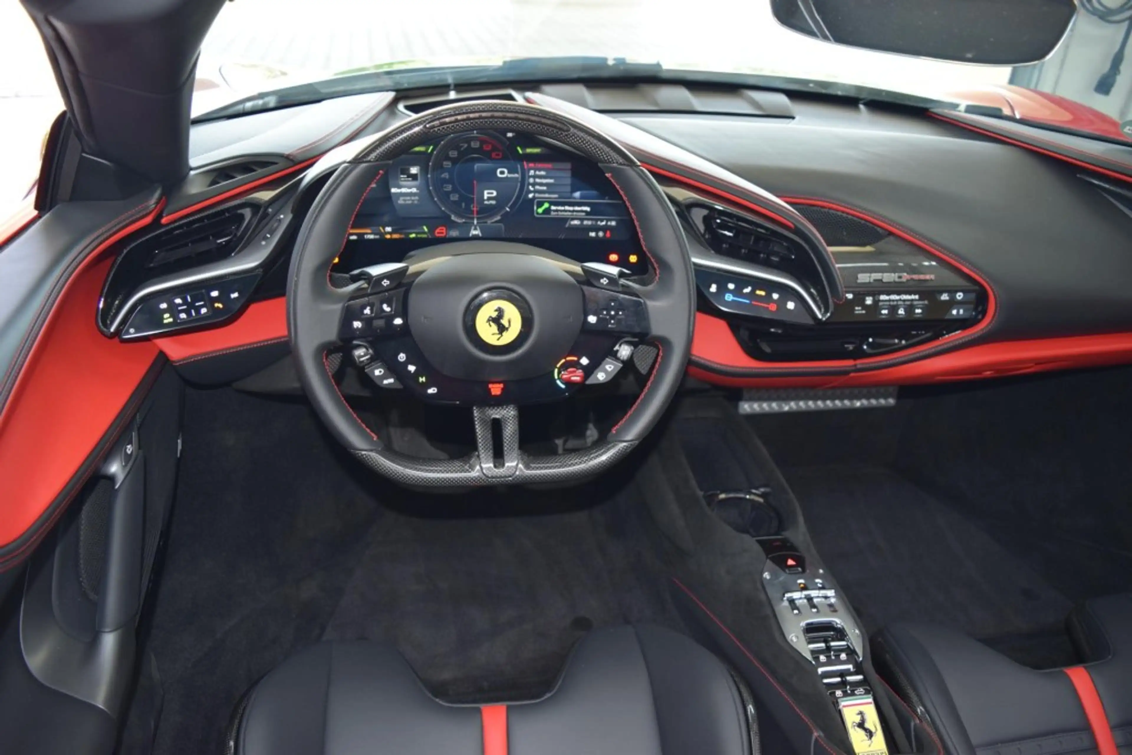 Ferrari SF90 Spider Racingsitze Lifting Carbon Kamera — photo 6