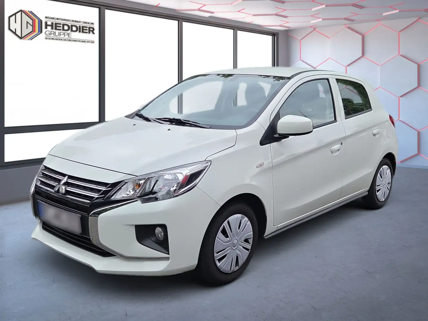 Mitsubishi Space Star Select *KLIMA*DAB*AUX*BLUETOOTH* Blanc - 1