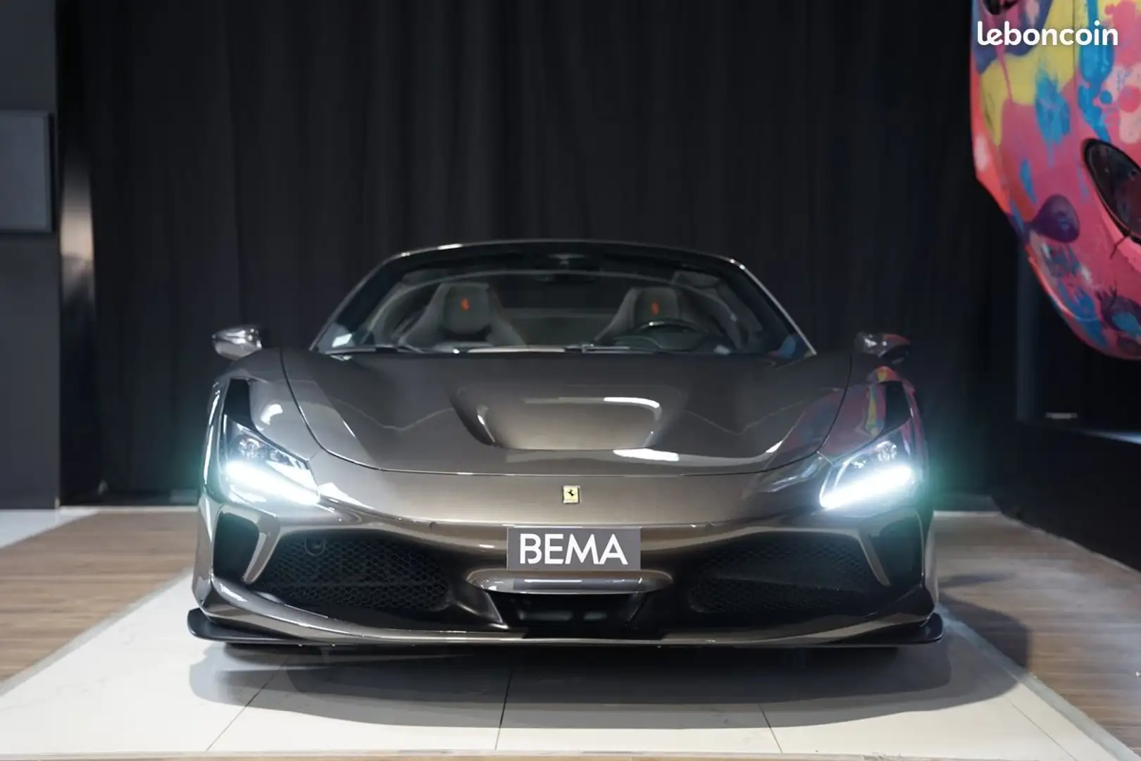 Ferrari F8 Tributo Spider V8 3.9 720cv | Malus payé Grigio Canna di Fucile Sièges Daytona Racing Pack Carbone LED Lift Écran Passager | À pa Gris - 2