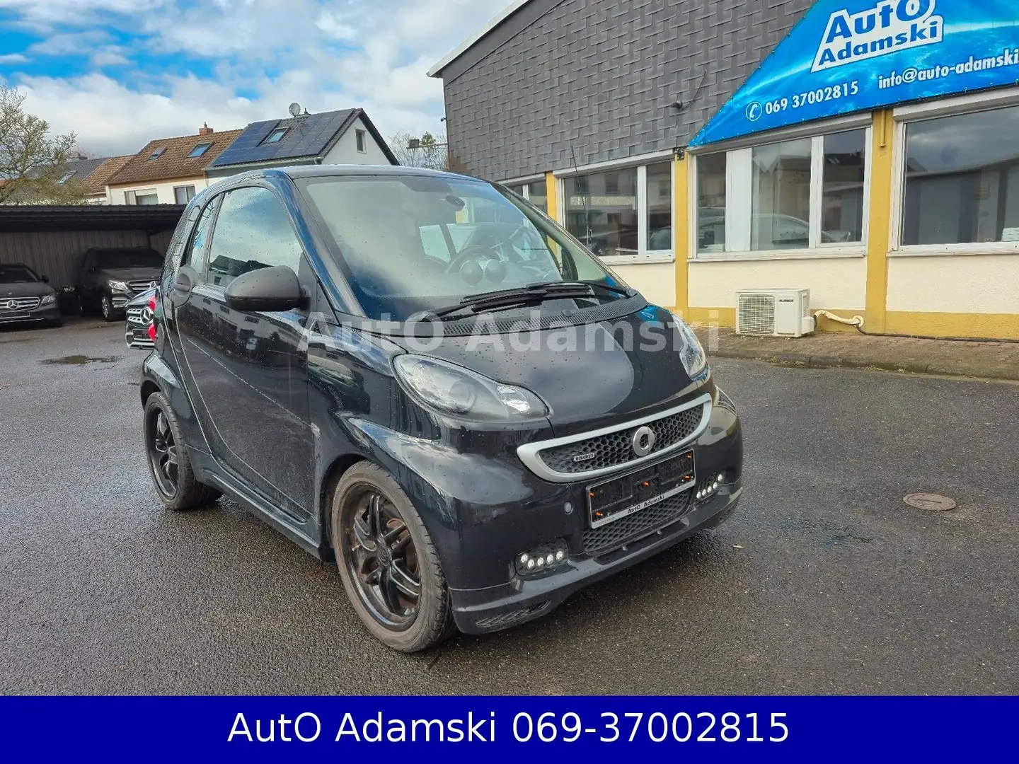 smart forTwo Coupe Brabus Xclusive 1.Hd Panorama 69tkm Schwarz - 1