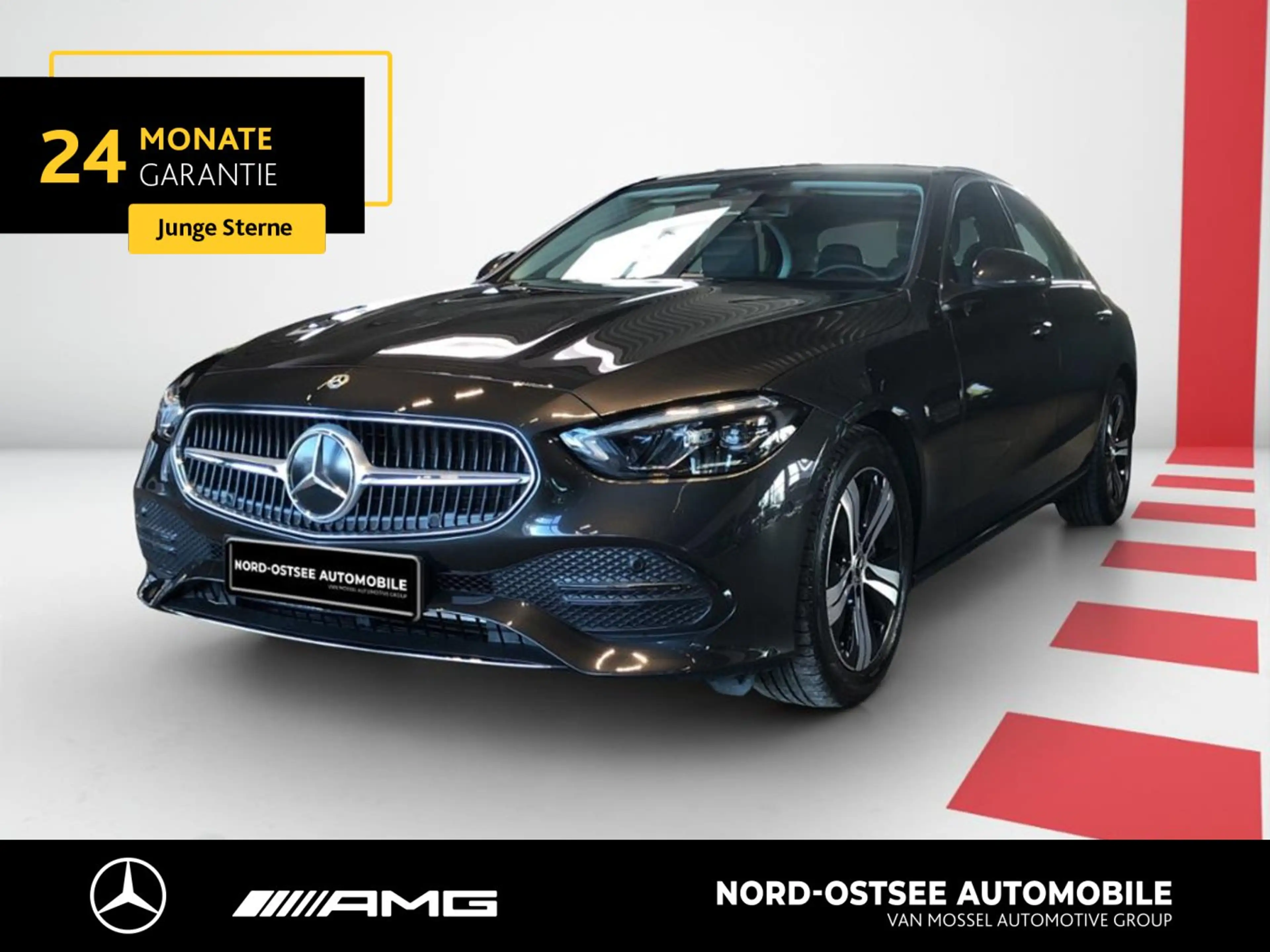 Mercedes-Benz C 200 d AVANTGARDE ADV.+ KAMERA LED MEMORY TEMPO