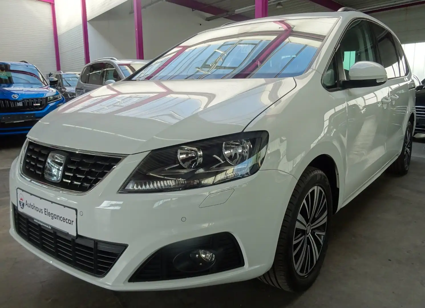 SEAT Alhambra ALHAMBRA 2.0  TDI STYLE*7 SITZ*ACC*CAM*TWA*SHA* Blanc - 1