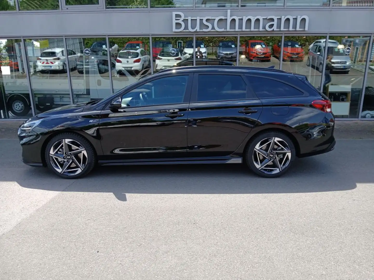Hyundai i30 Kombi 1.5 T-GDI 48V-Hybrid DCT N Line +Sitz-Paket+ Schwarz - 2