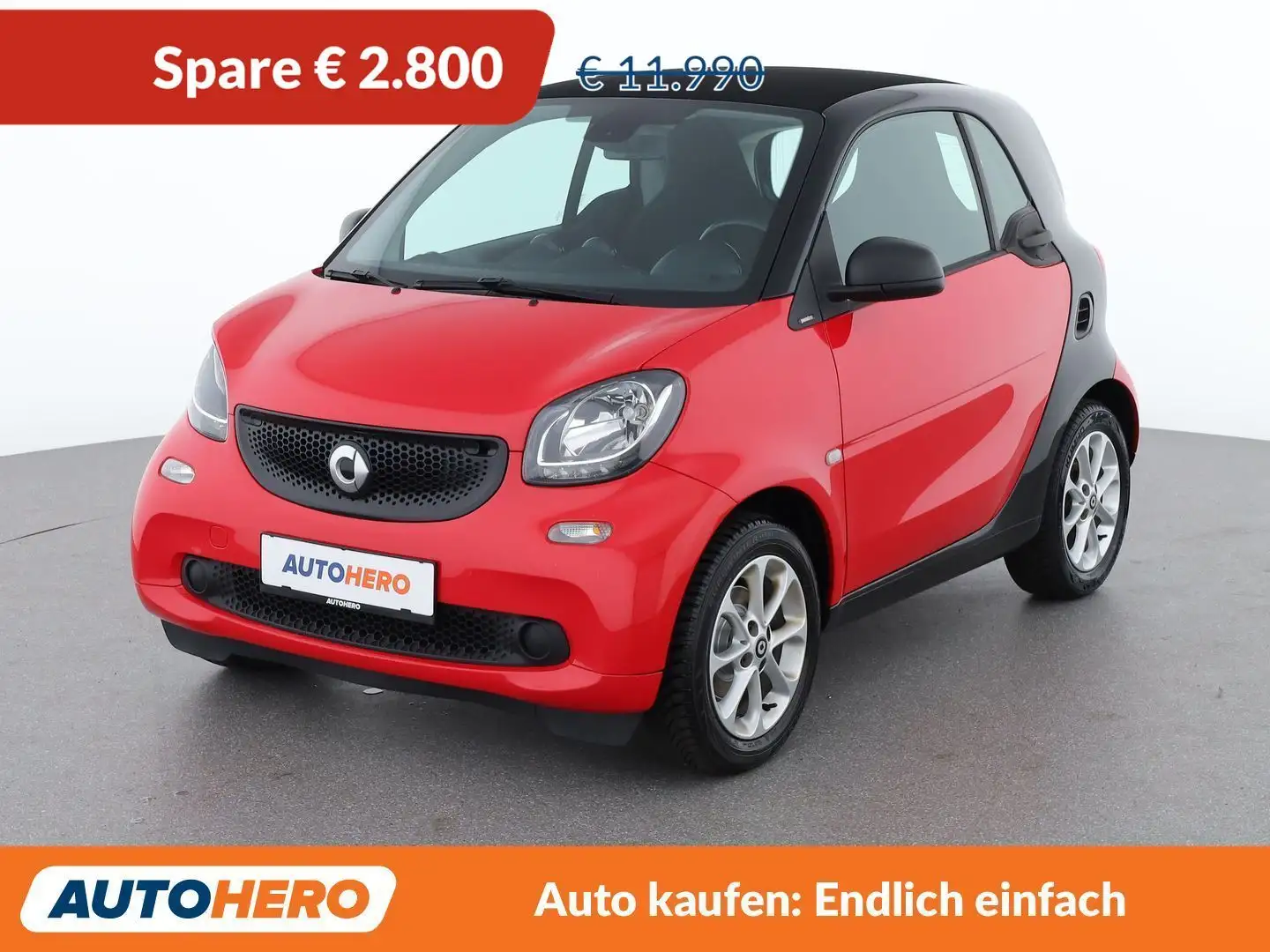 smart forTwo 1.0 Basis passion Rot - 1