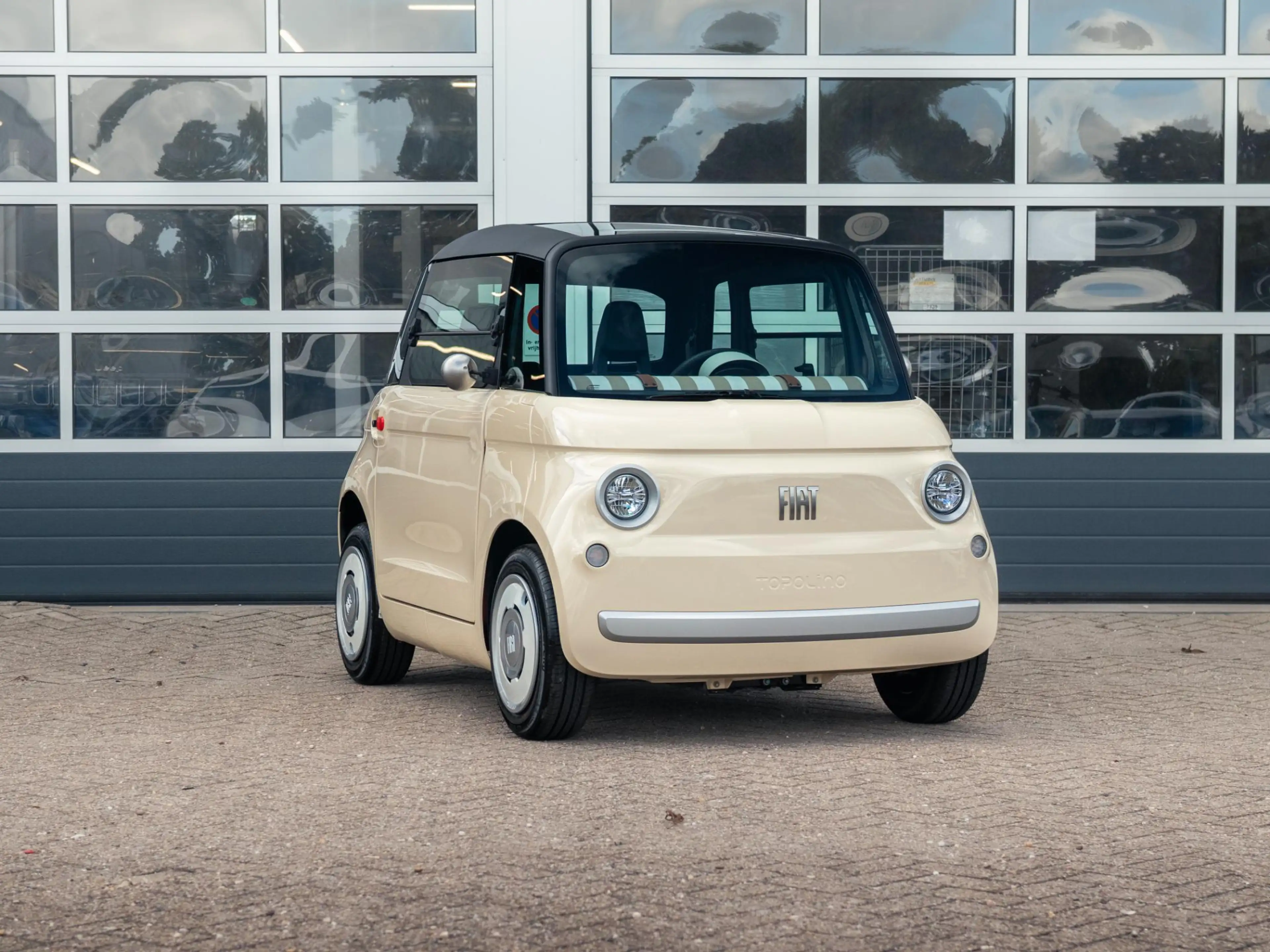 Fiat Topolino Speciale | Uniek | Beige | Leder Amaretto — photo 3