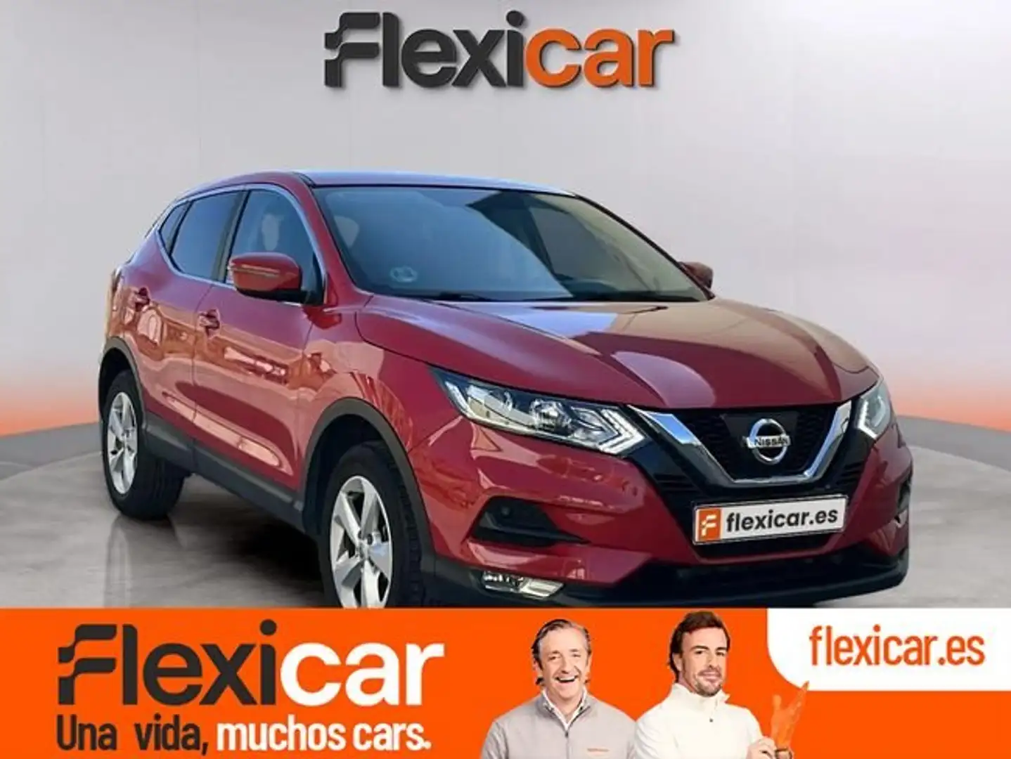 Nissan Qashqai DIG-T+85+kW+%28115+CV%29+ACENTA Rouge - 1