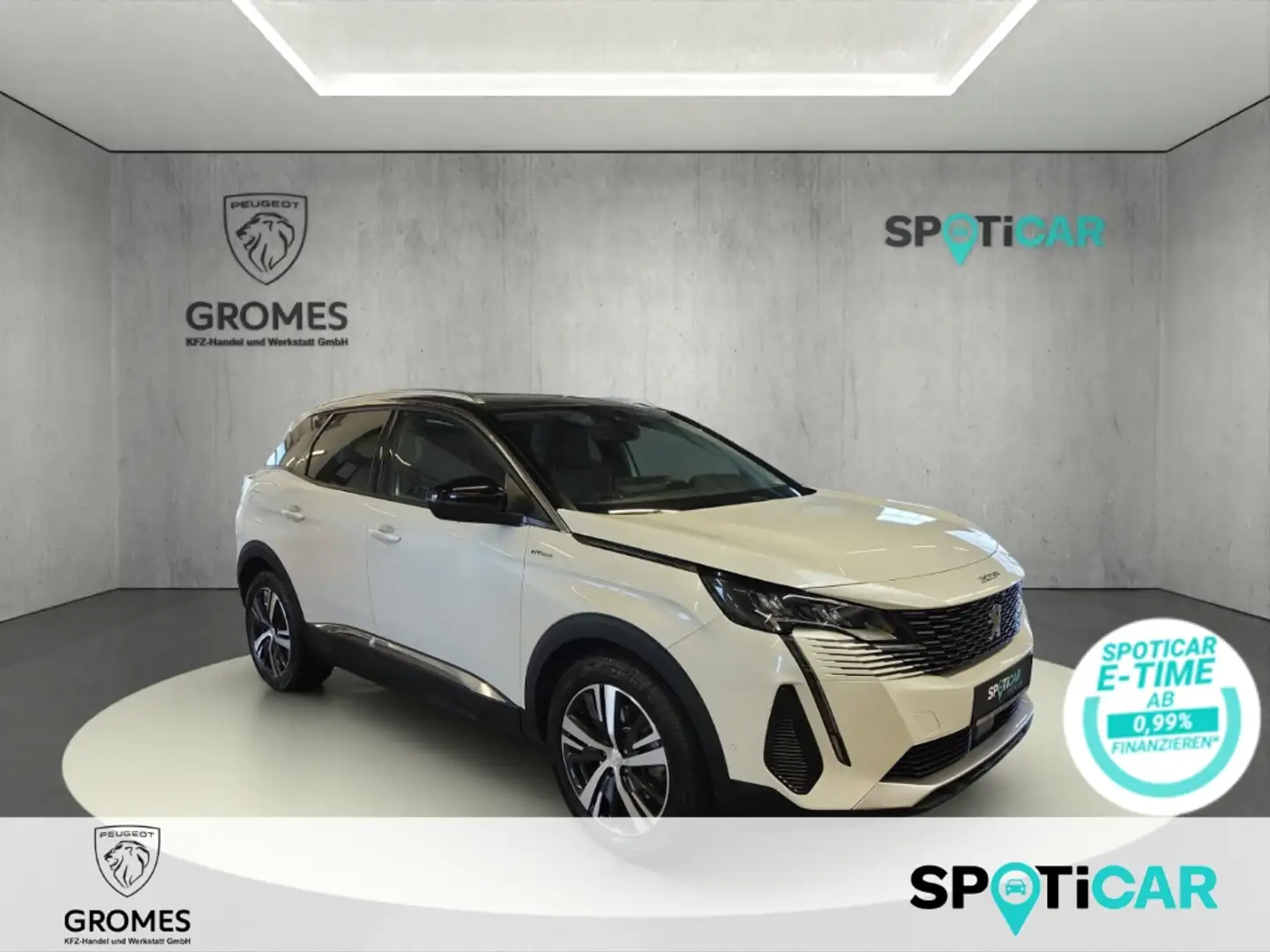 Peugeot 3008 1,6 Plug-In Hybrid 225 Allure Pack EAT8 Navi Digit Wit - 1