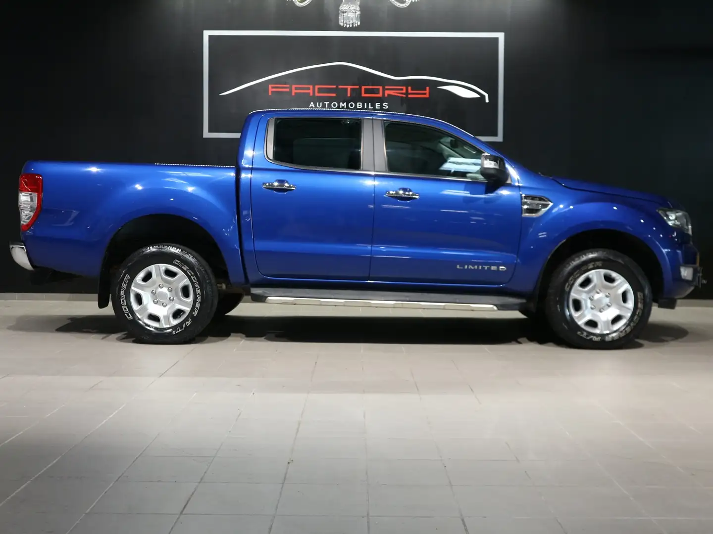 Ford Ranger 3.2 TDCI 200CH DOUBLE CABINE LIMITED BVA Blauw - 2