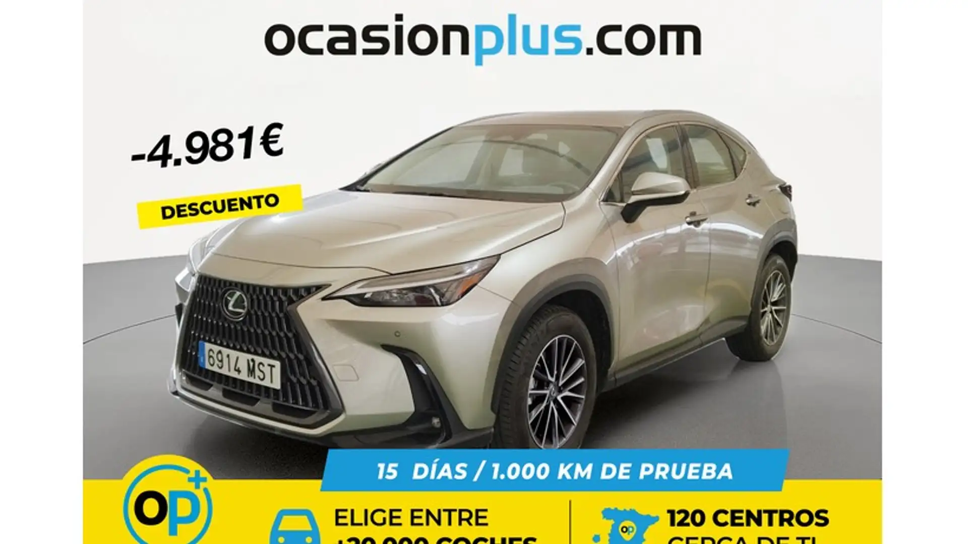 Lexus NX 350h Premium 2WD Gris - 1