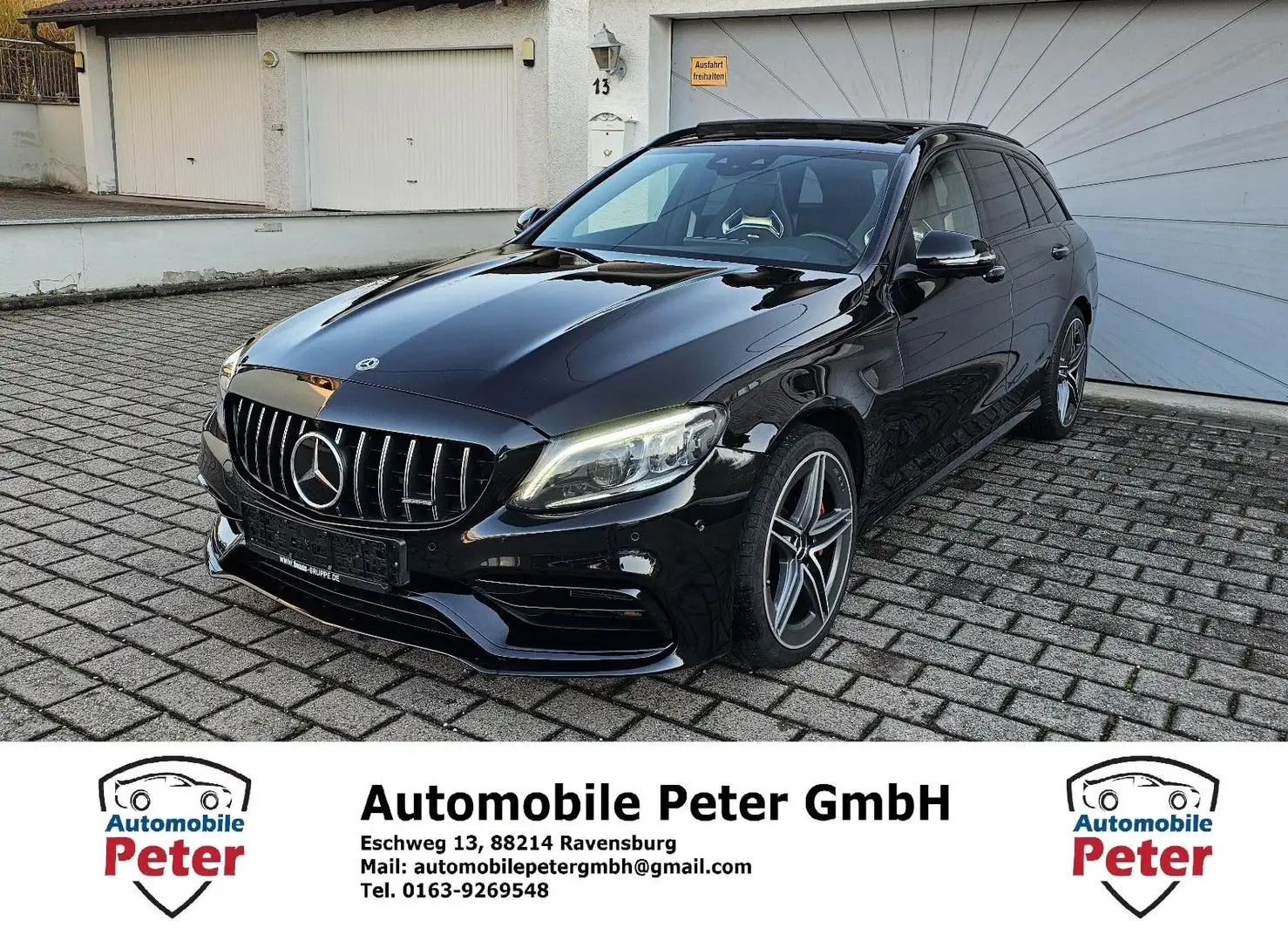 Mercedes-Benz C 63 AMG C 63 S T 9G Pano 360 ILS HUD AMG Performance Schwarz - 1