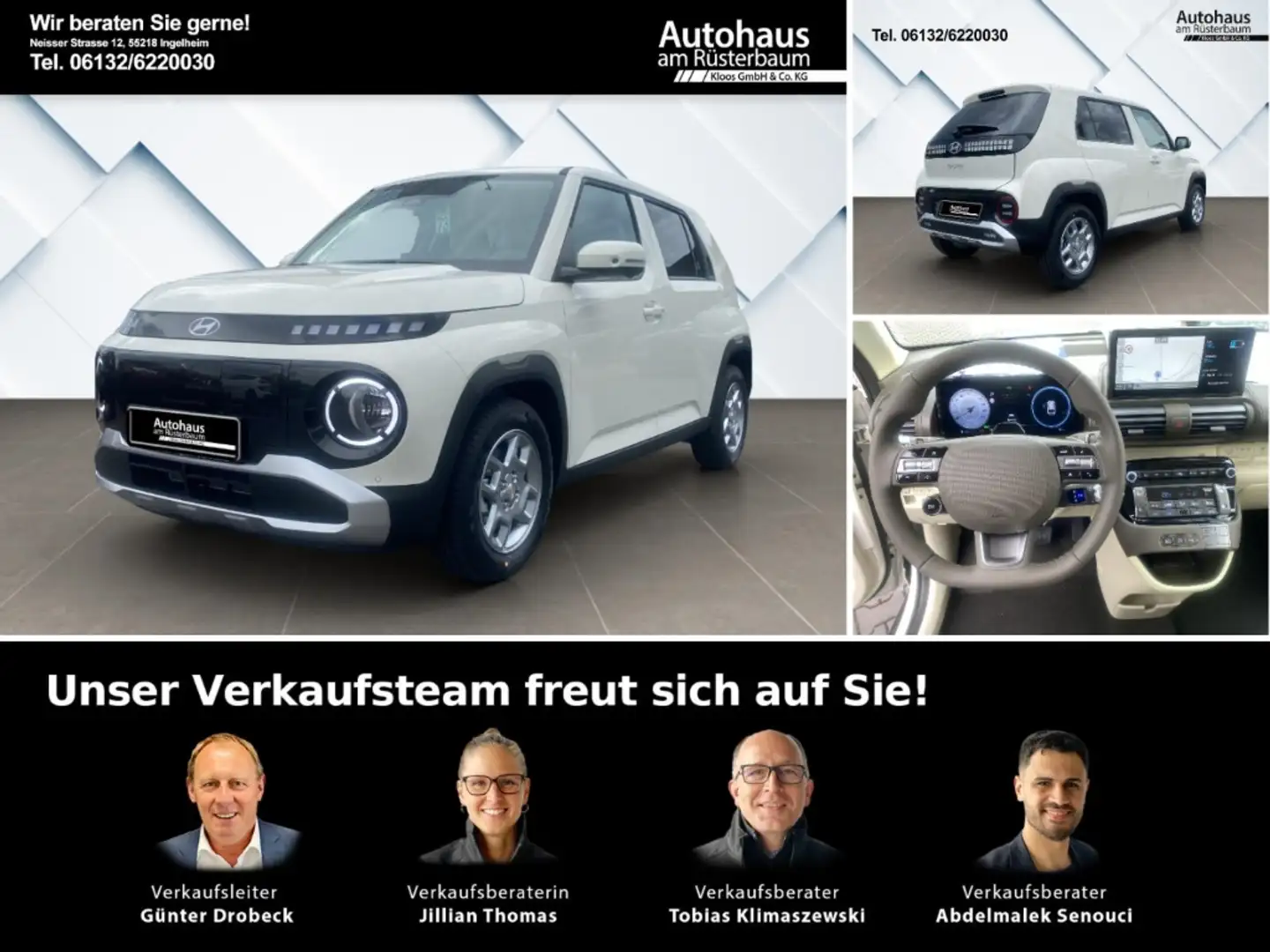Hyundai Inster Trend EV (MY26) 42 kWh Effizienz- Assistenz-Paket Beige - 1