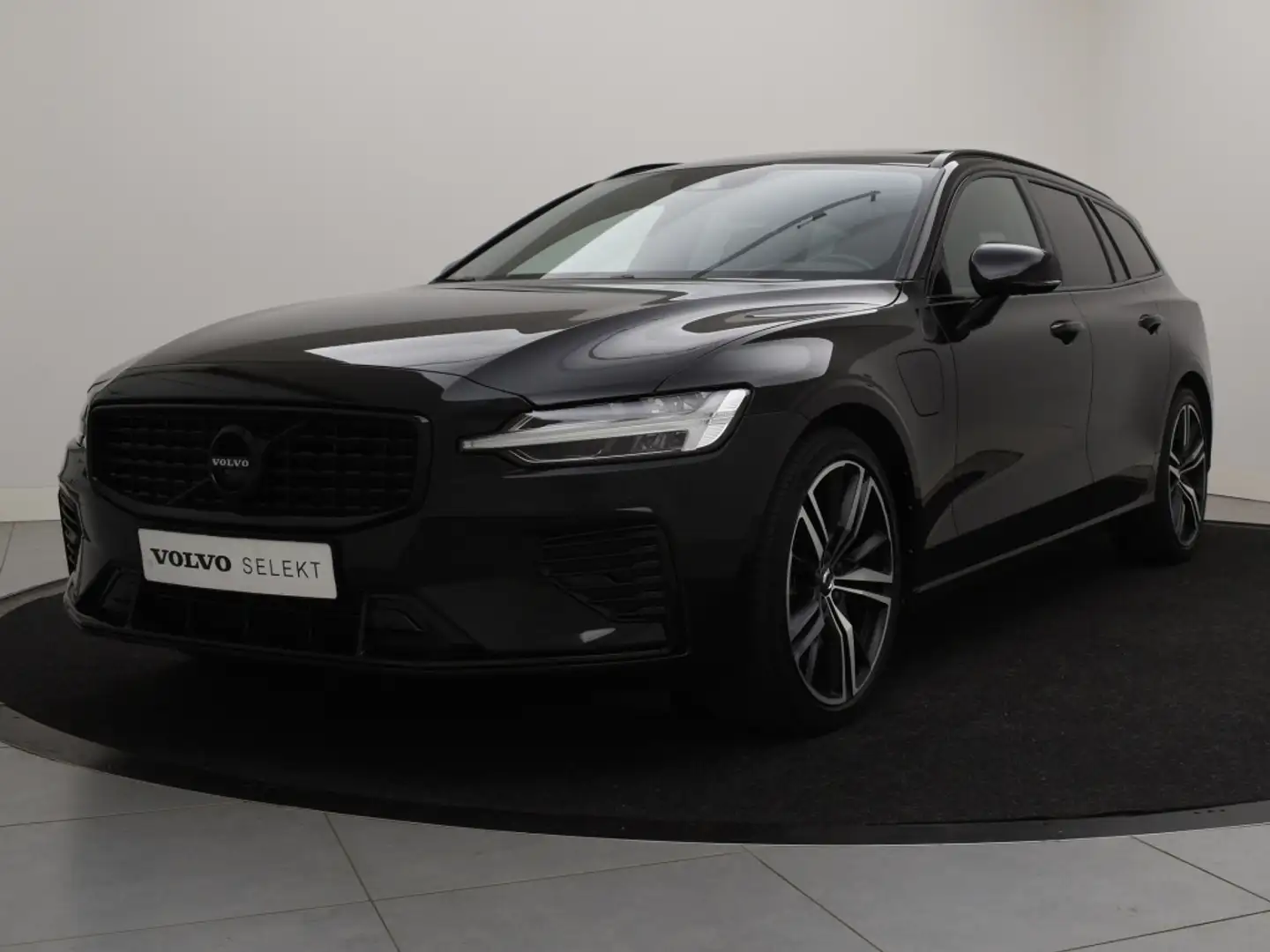 Volvo V60 T8 PLUG-IN HYBRID AWD R-DESIGN SCHUIFDAK HEAD-UP D Negro - 2