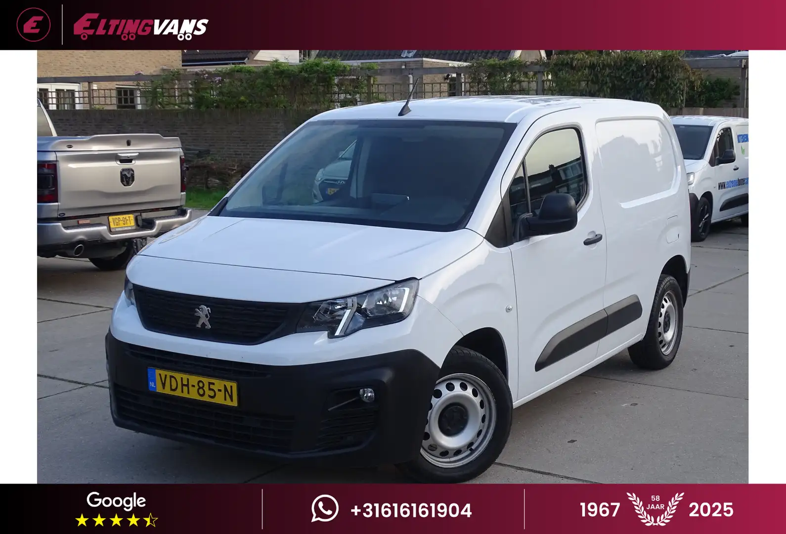 Peugeot Partner 1.6 BlueHDI Premium Koelwagen Blanco - 1