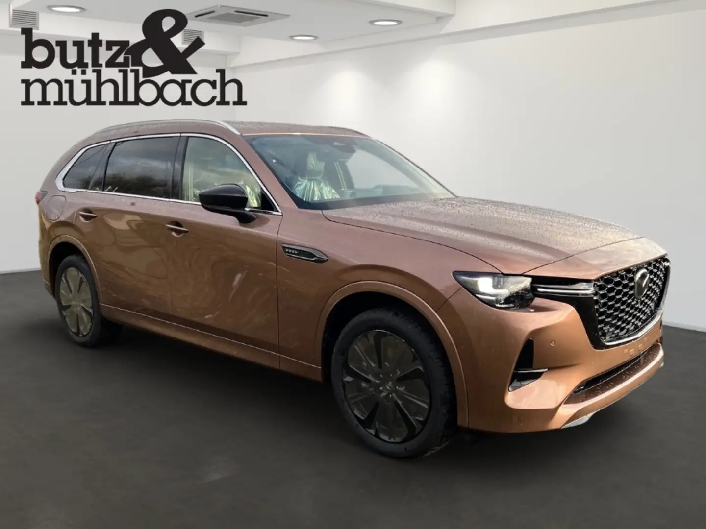 Mazda CX-80 Homura Hybrid AWD 2.5 e-SKYACTIV-PHEV EU6e Navi Le Коричневий - 2