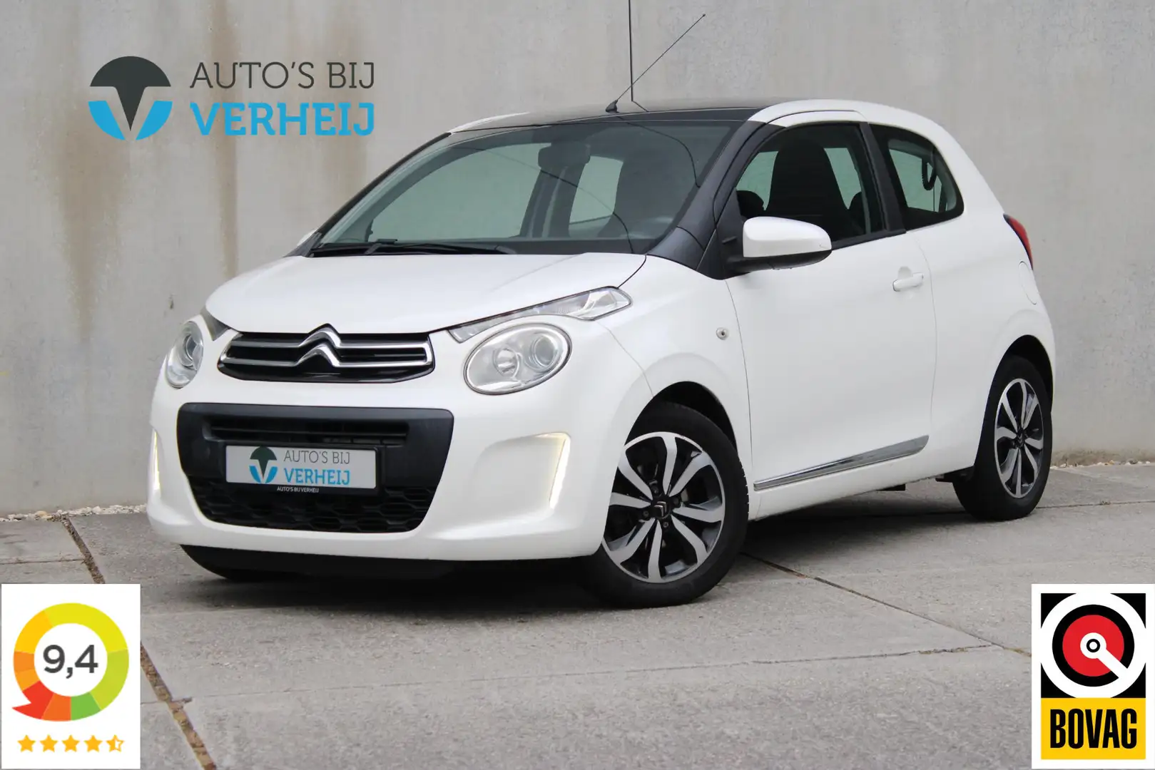 Citroen C1 1.0 e-VTi Serie Blanc / AIRCO / LM VELGEN Blanc - 1